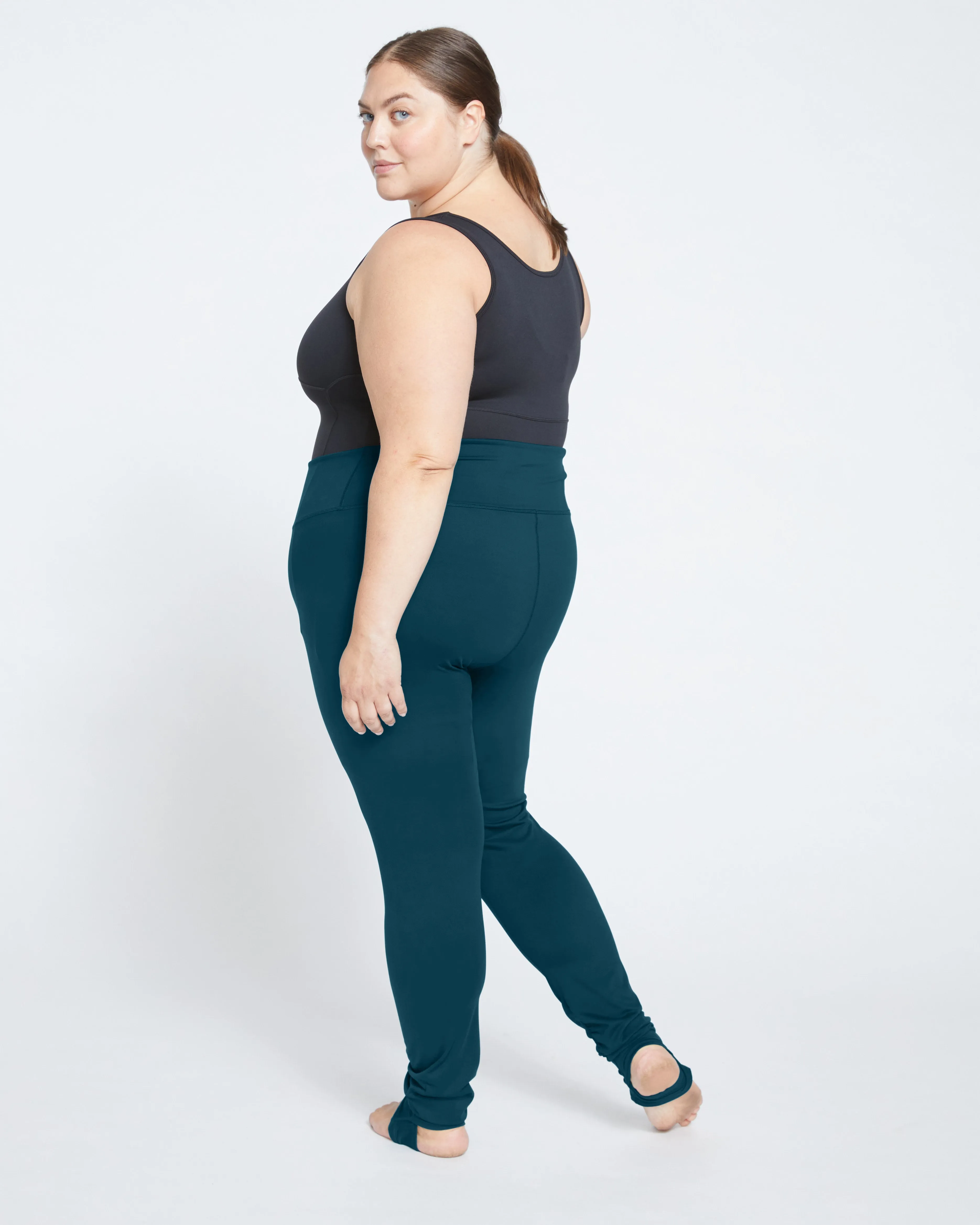 Next-to-Naked Stirrup Legging - Deep Sea sold by Universal Standard product image thumbnail 4