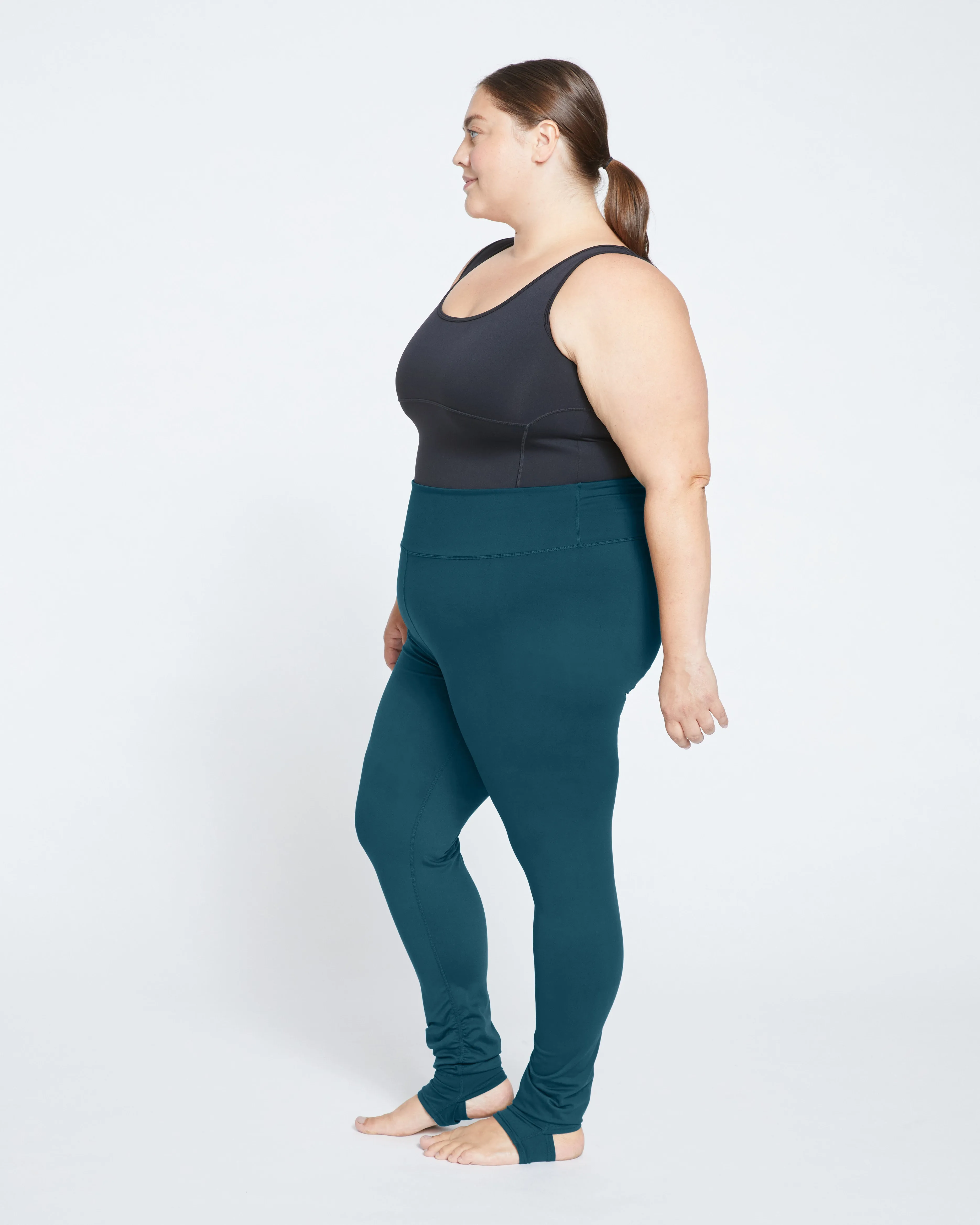 Next-to-Naked Stirrup Legging - Deep Sea sold by Universal Standard product image thumbnail 3