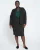 Danube Ponte Skirt - Black sold by Universal Standard