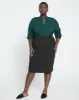 Danube Ponte Skirt - Black sold by Universal Standard