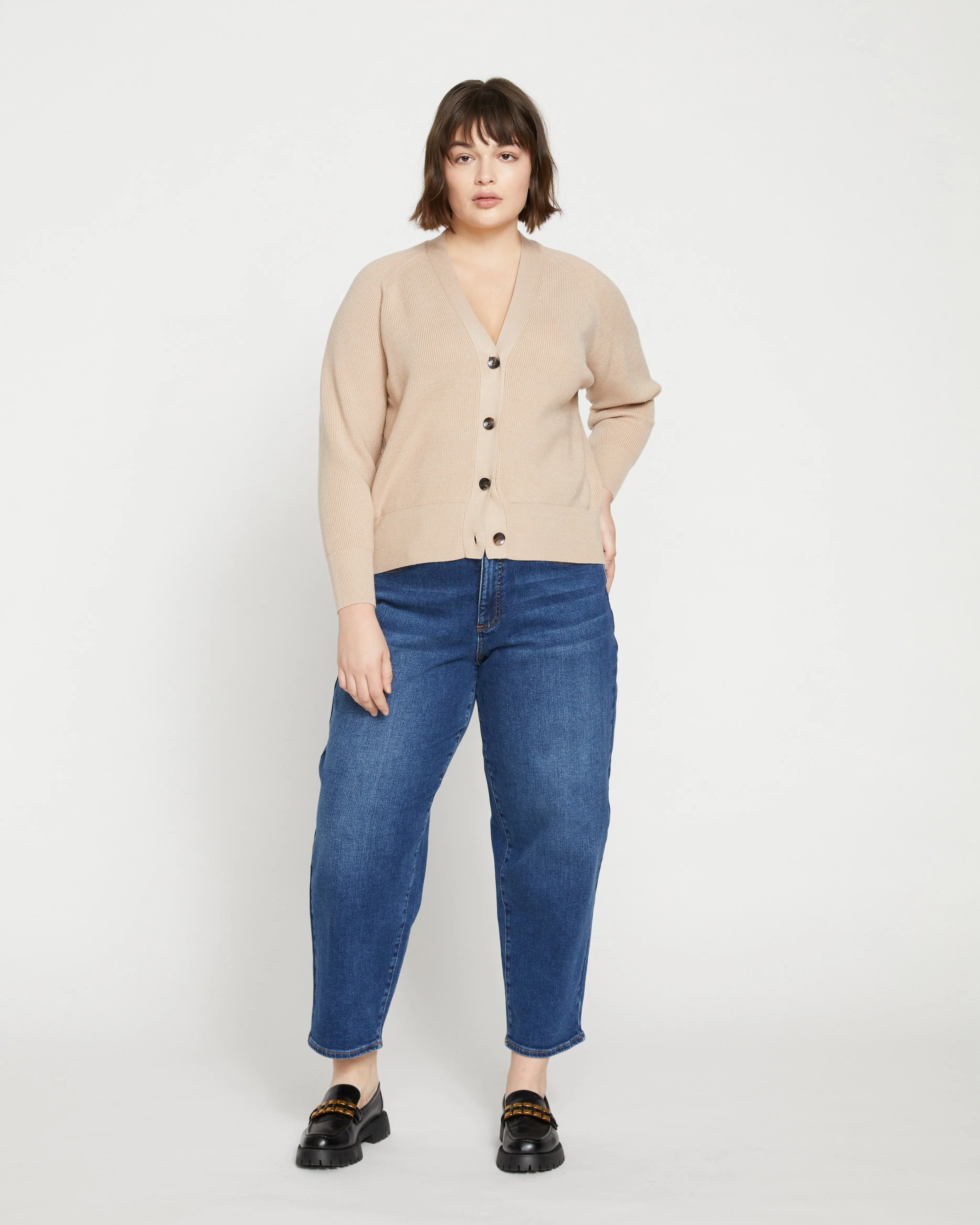 Better-Than-Wool Cardigan - Malt Ball sold by Universal Standard product image thumbnail 3