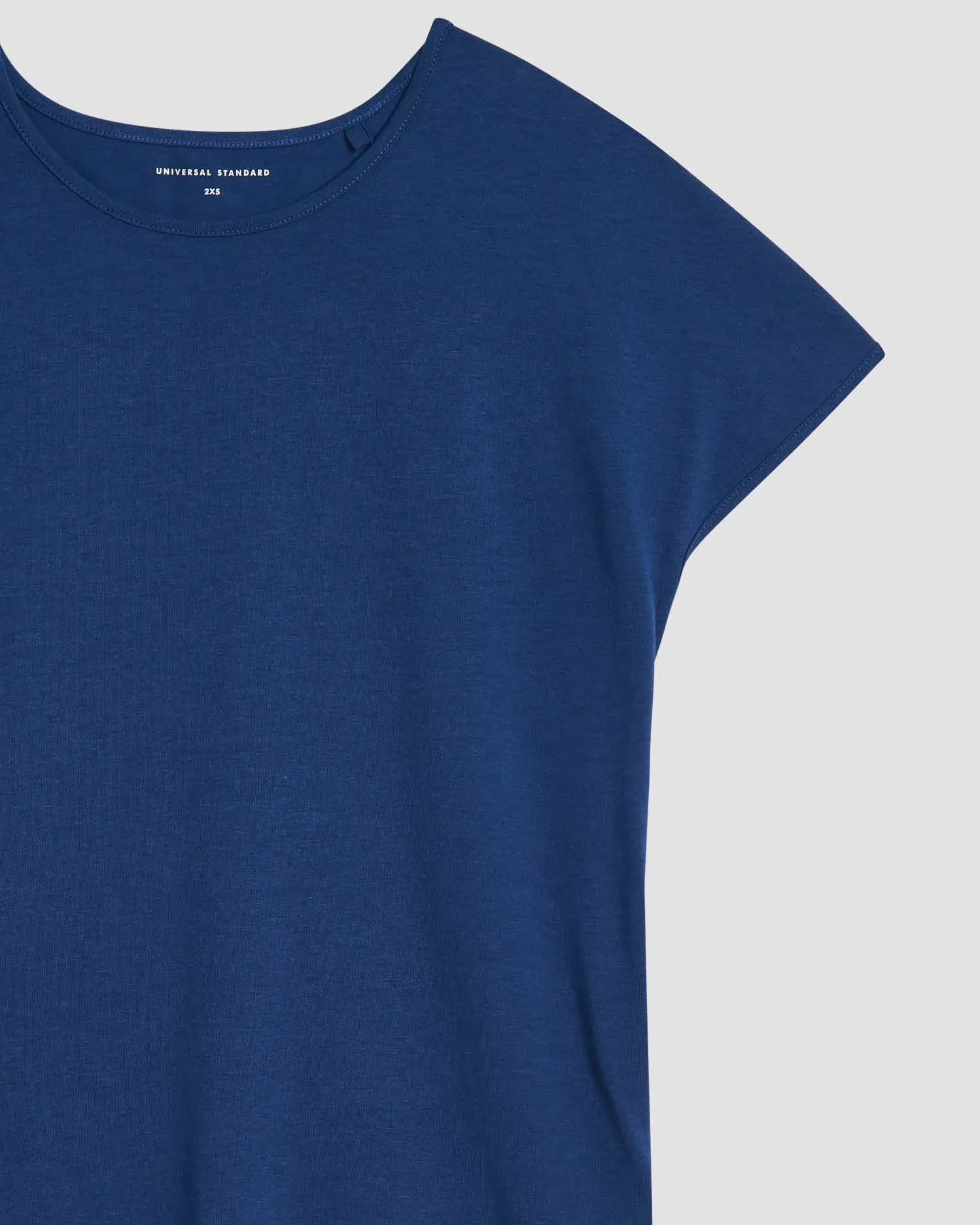 Petite Ashley Cap Sleeve Tee - Evening Blue sold by Universal Standard product image thumbnail 2