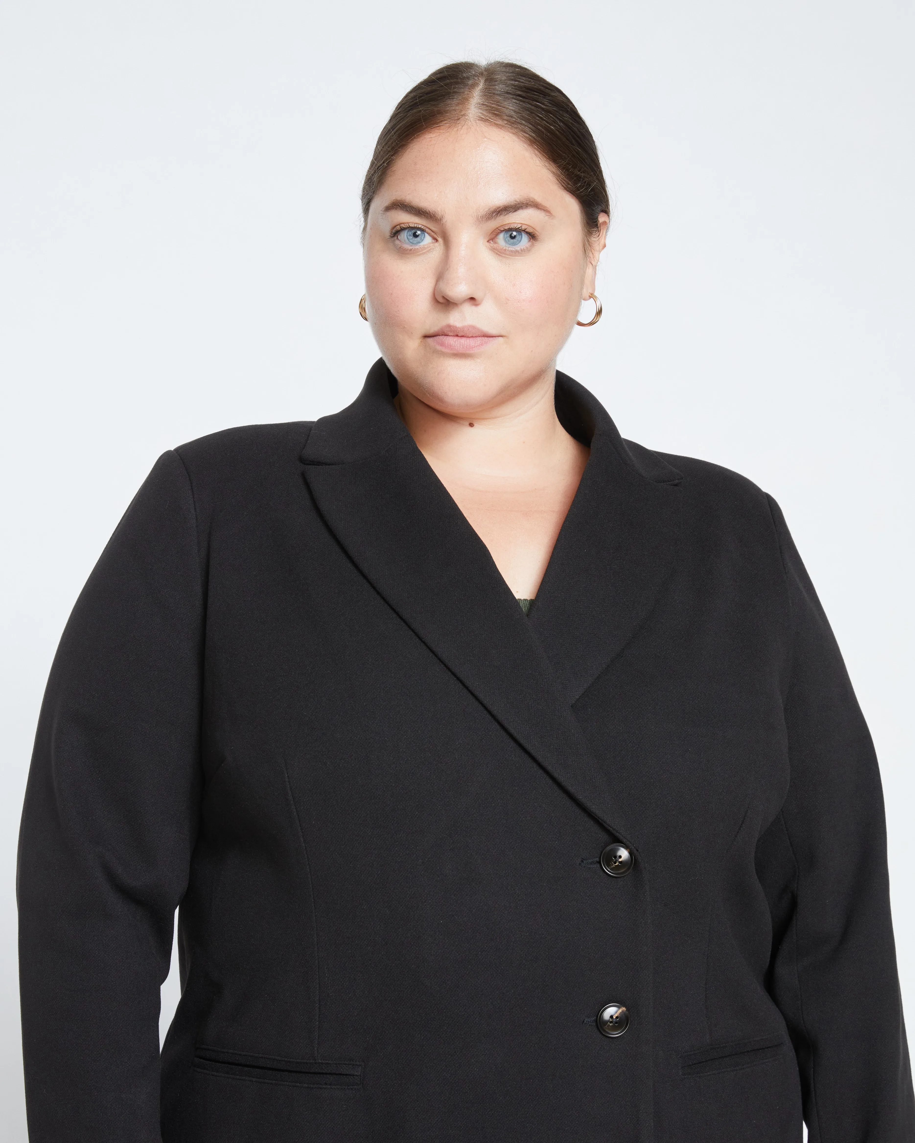 Jackson Tailored Coat - Black sold by Universal Standard product image thumbnail 2