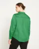 Elbe Popover Stretch Poplin Shirt Classic Fit - Kelly Green sold by Universal Standard