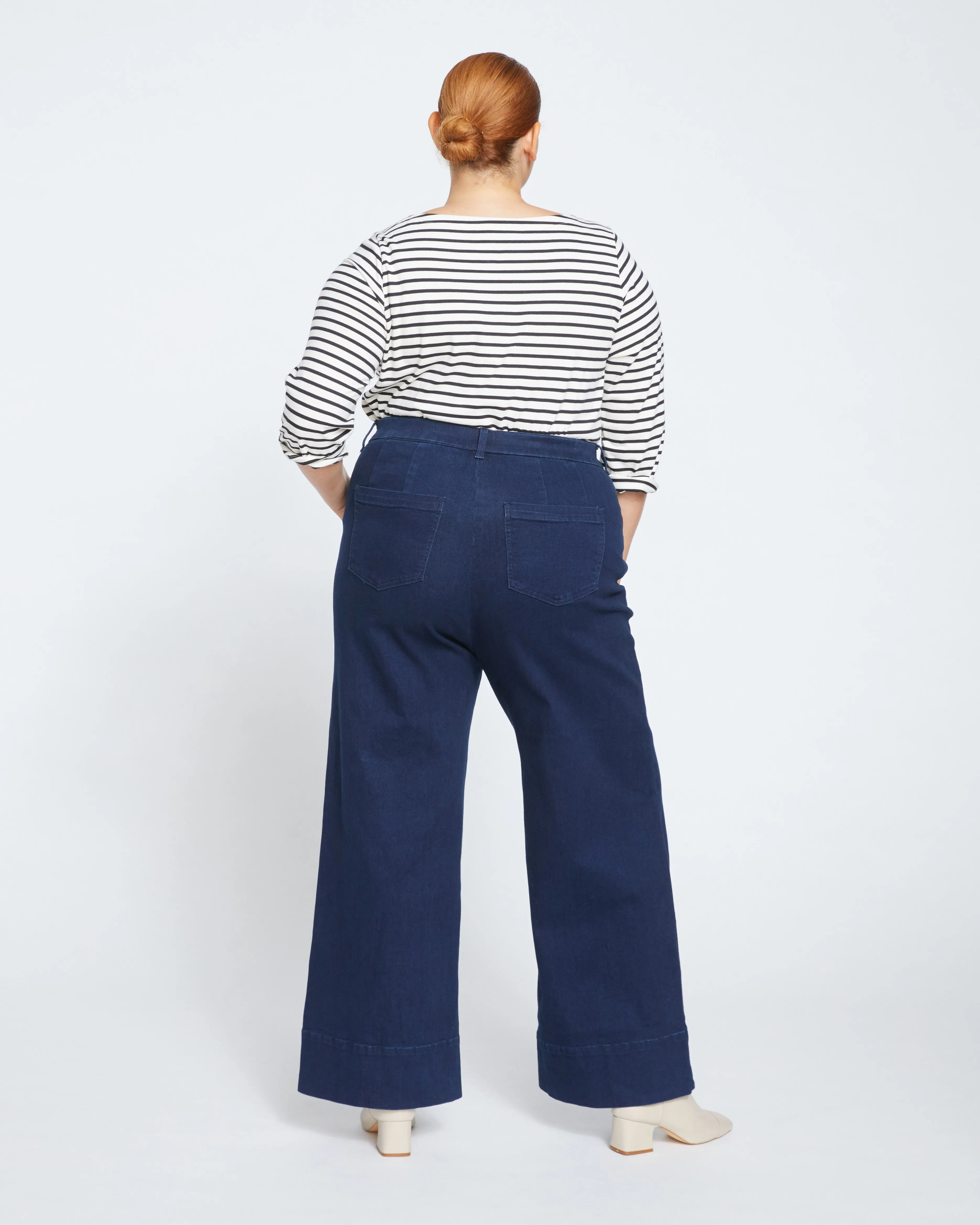 Carrie High Rise Wide Leg Jeans - Dark Indigo sold by Universal Standard product image thumbnail 5