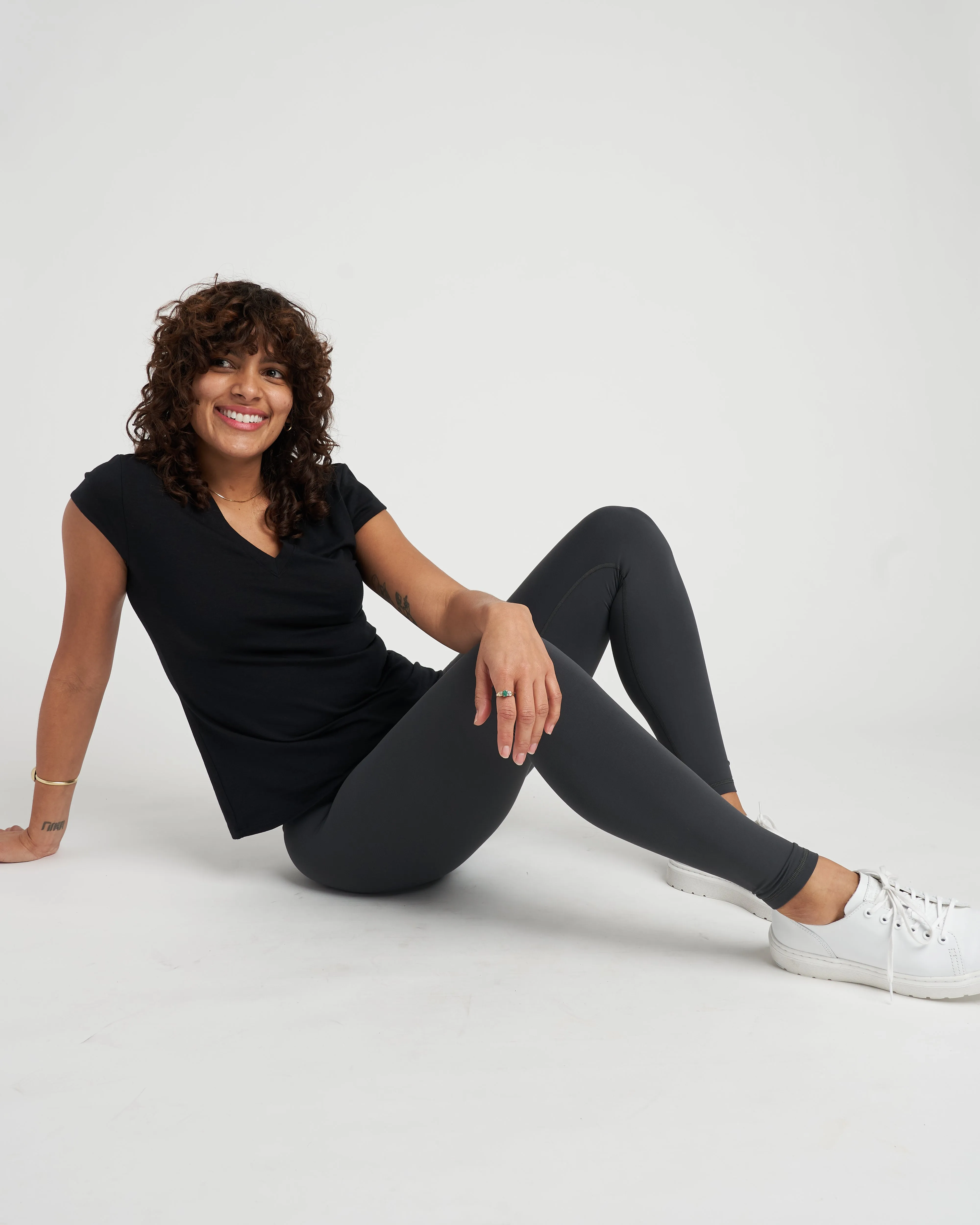 Next-to-Naked Legging - Black Sand sold by Universal Standard