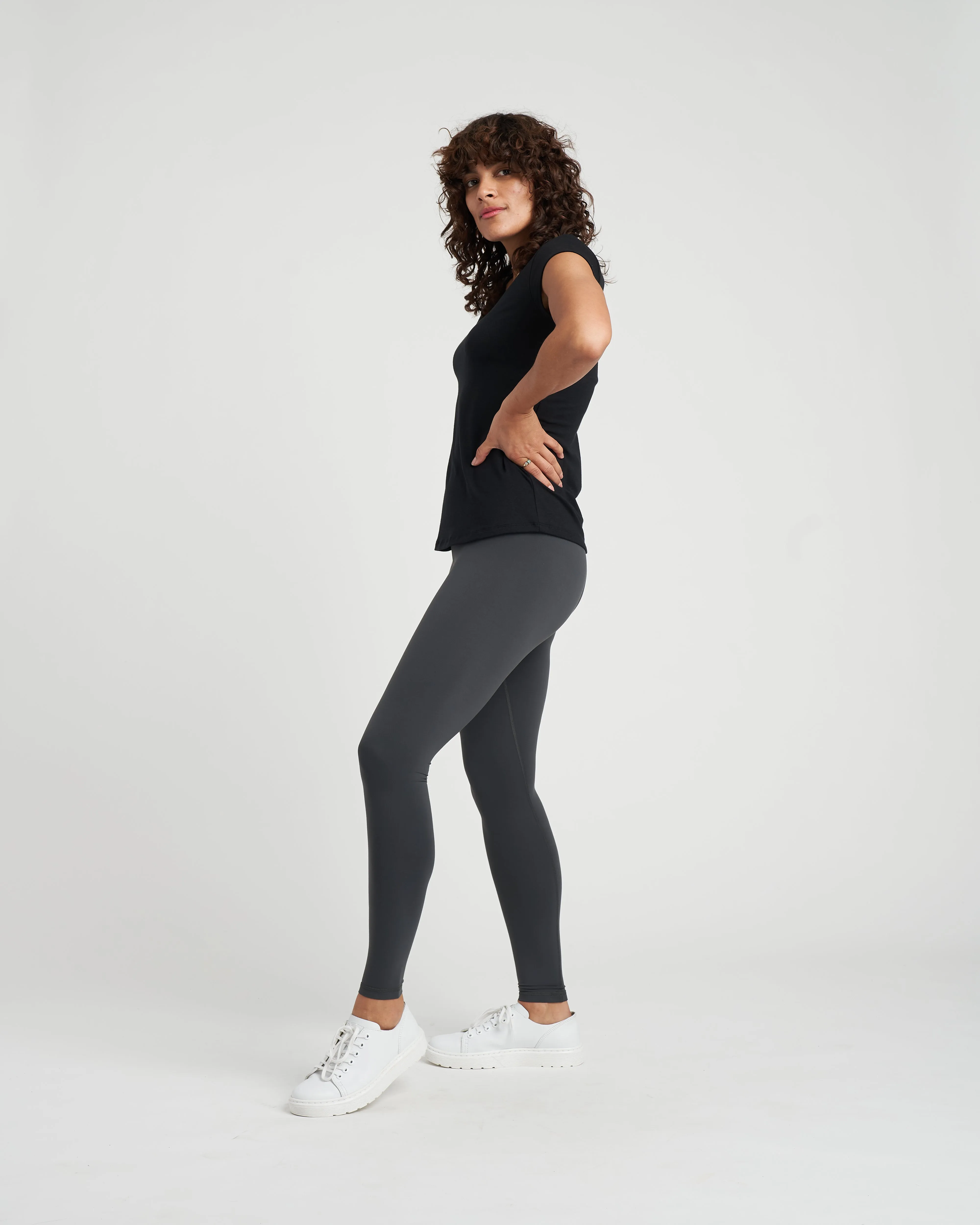 Next-to-Naked Legging - Black Sand sold by Universal Standard product image thumbnail 5