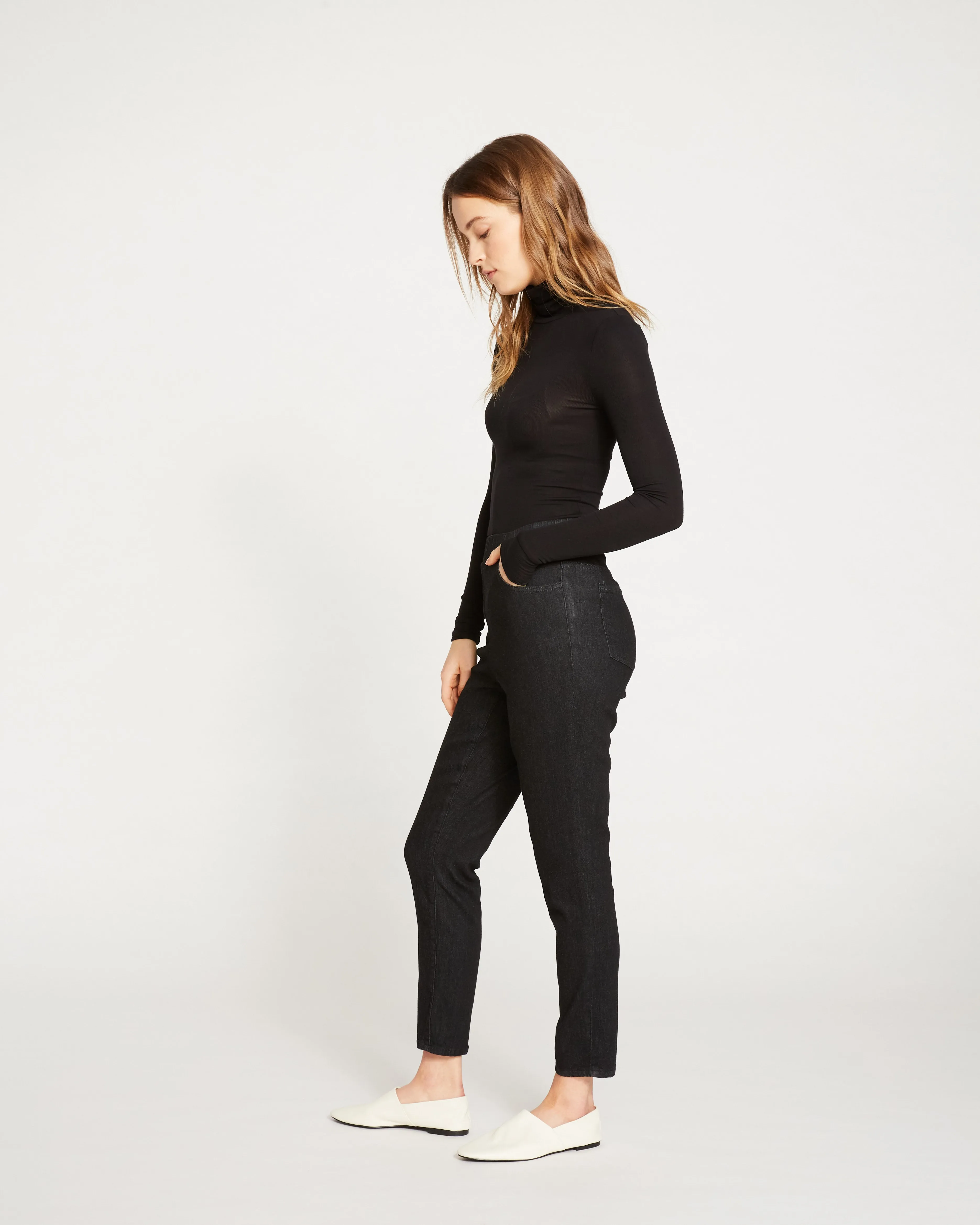 ComfortDenim Dont Call Them Jeggings - Black sold by Universal Standard product image thumbnail 5