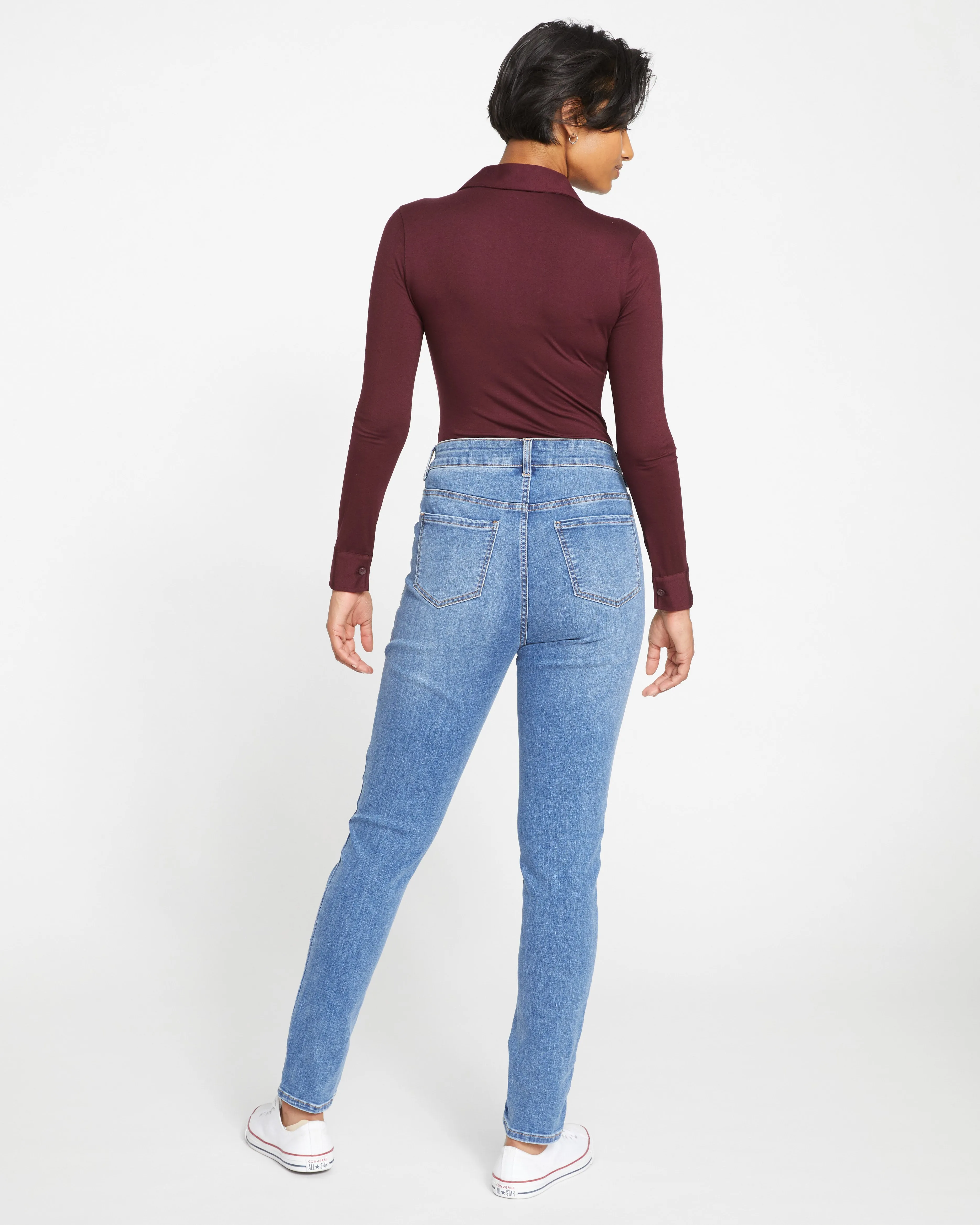 Seine High Rise Skinny Jeans 32 Inch - Vintage Indigo sold by Universal Standard product image thumbnail 5