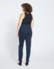 Skinny Pintuck Ponte Pants 32 Inch - Navy sold by Universal Standard