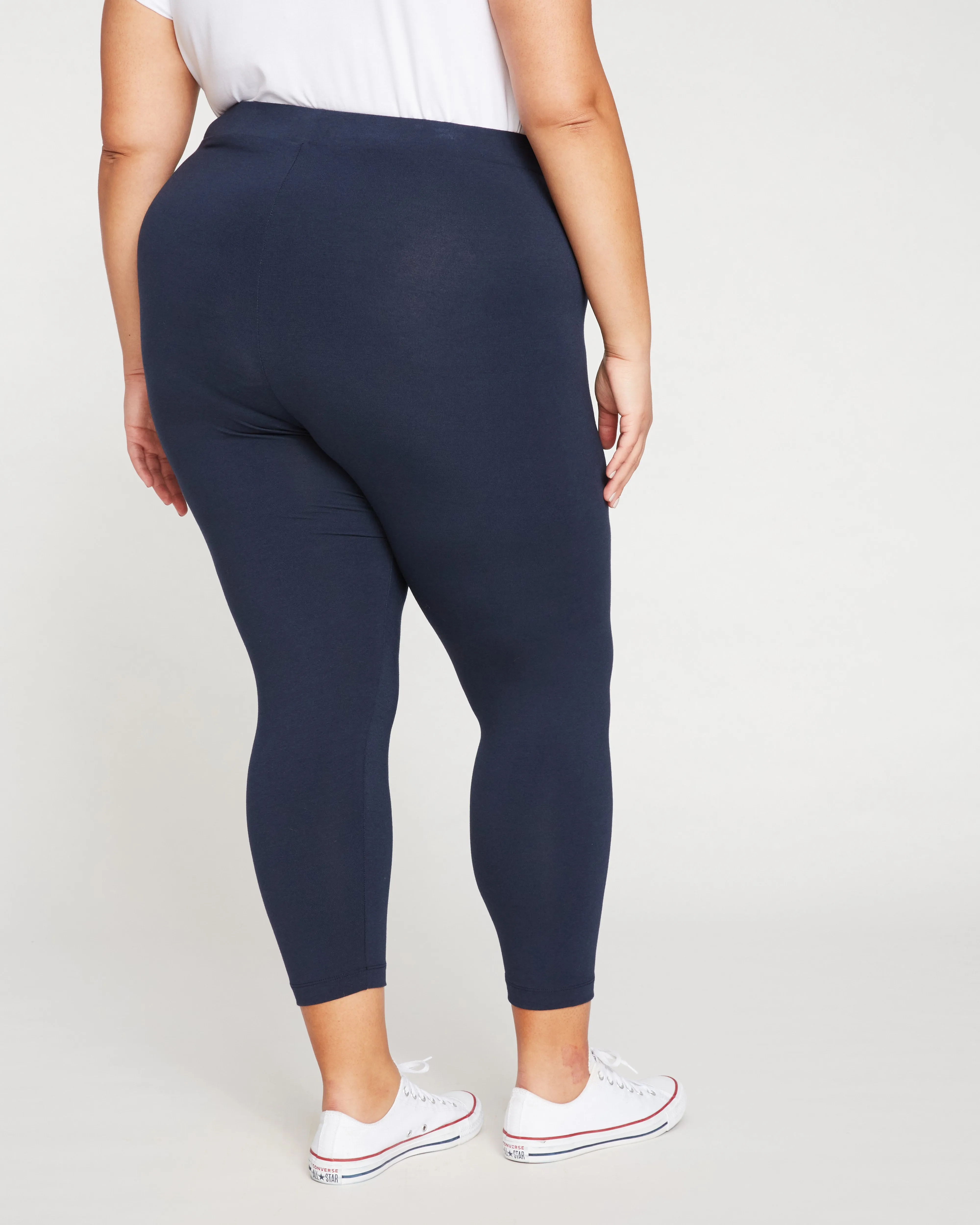 Roya Cropped Leggings 23 Inch - Navy sold by Universal Standard product image thumbnail 5