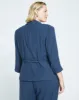 Meg Double Luxe Short Blazer - Deep Storm sold by Universal Standard