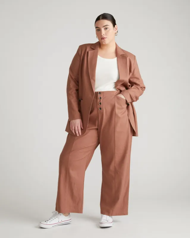 Coastal Linen Pants - Coco Loco sold by Universal Standard