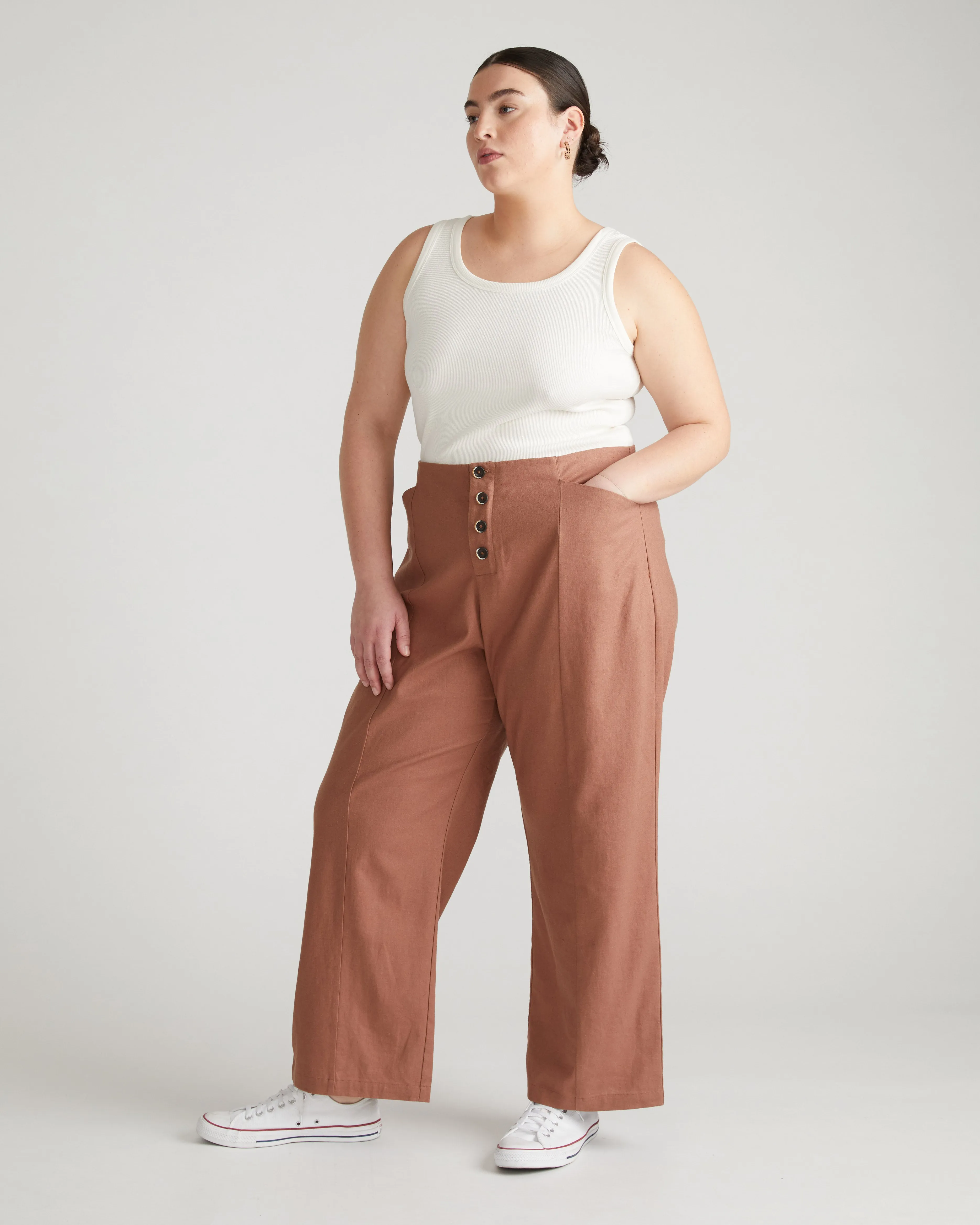 Coastal Linen Pants - Coco Loco sold by Universal Standard product image thumbnail 3