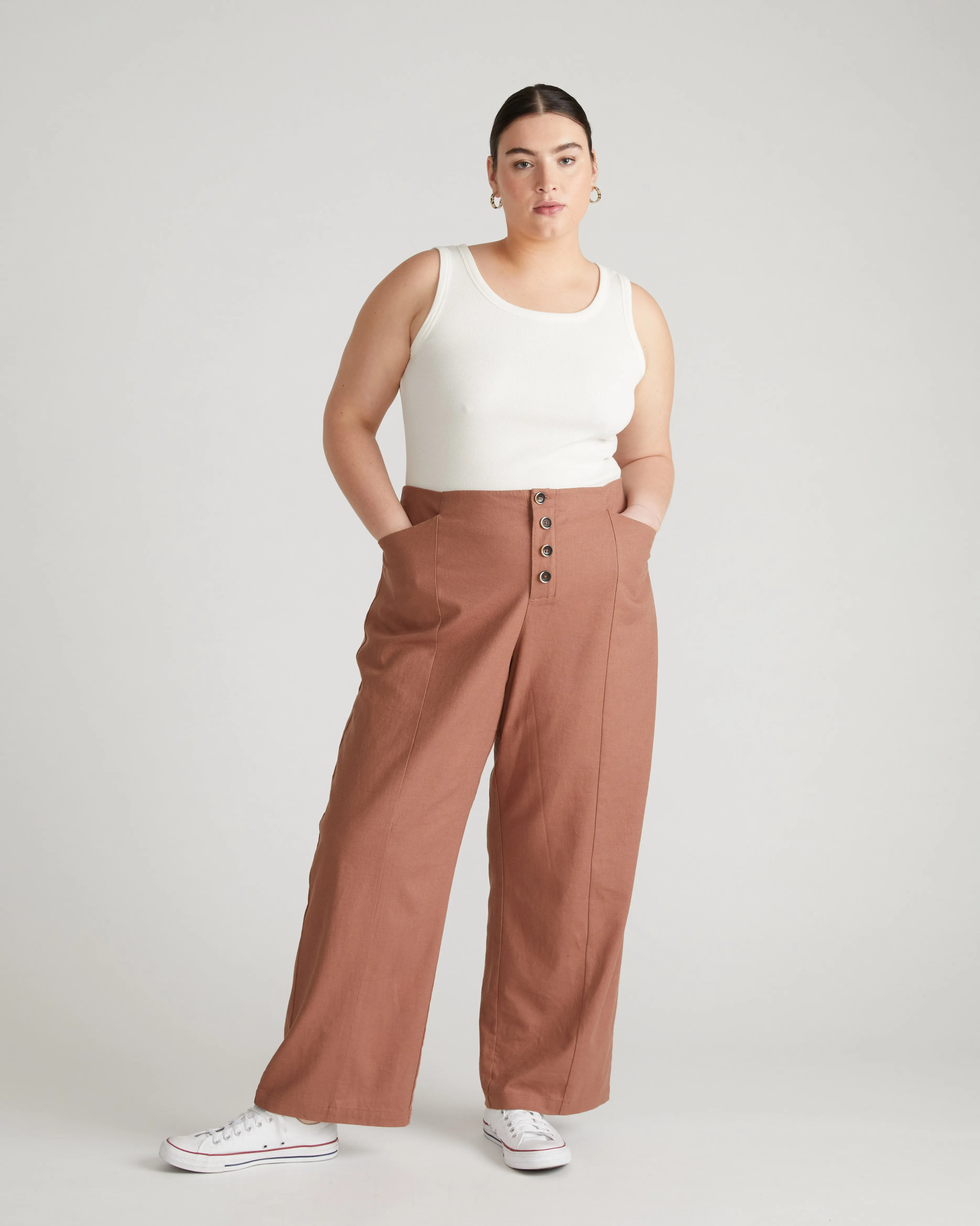 Coastal Linen Pants - Coco Loco sold by Universal Standard product image thumbnail 2