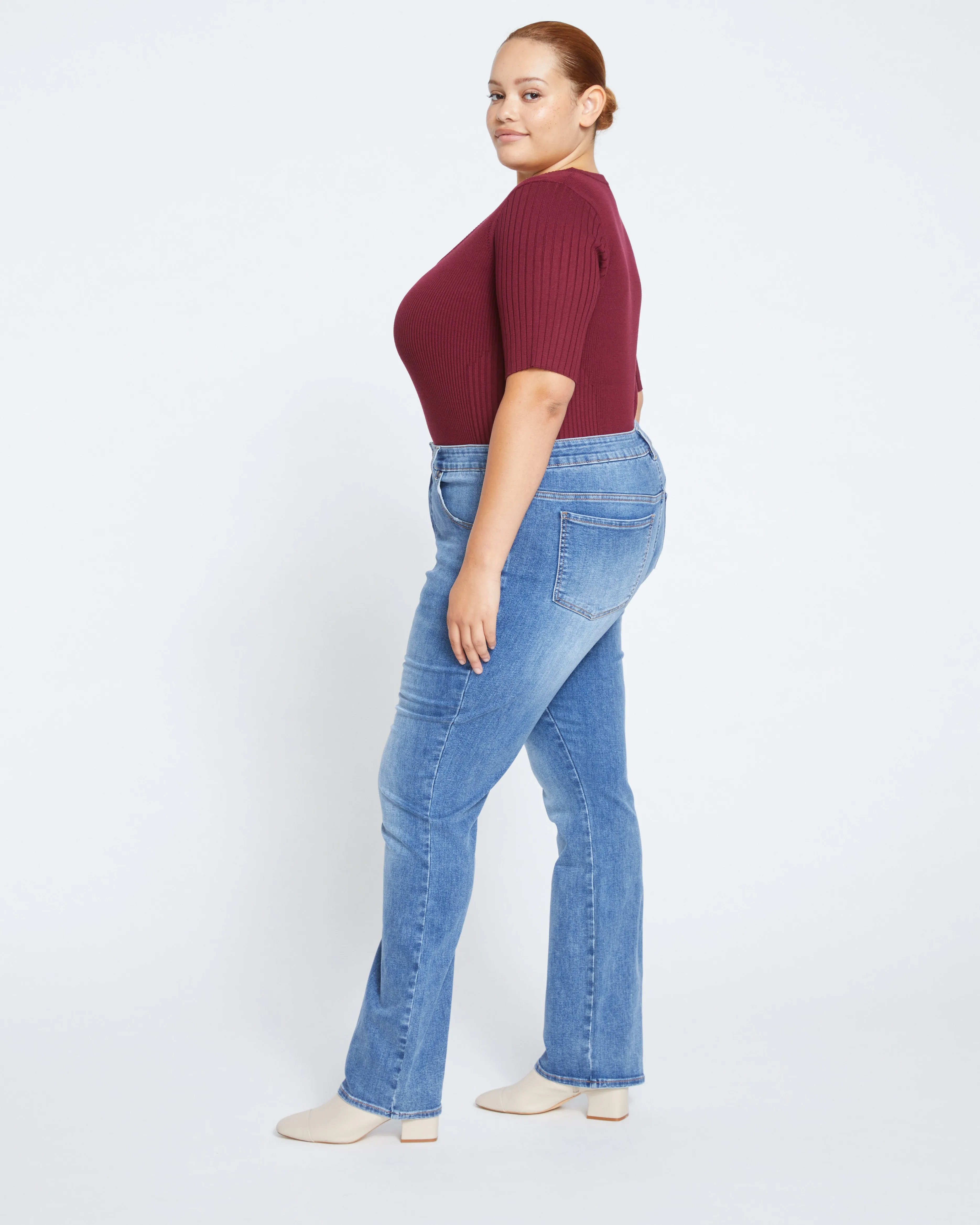 Marne Bootcut Jeans 32 inch - Vintage Indigo sold by Universal Standard product image thumbnail 3