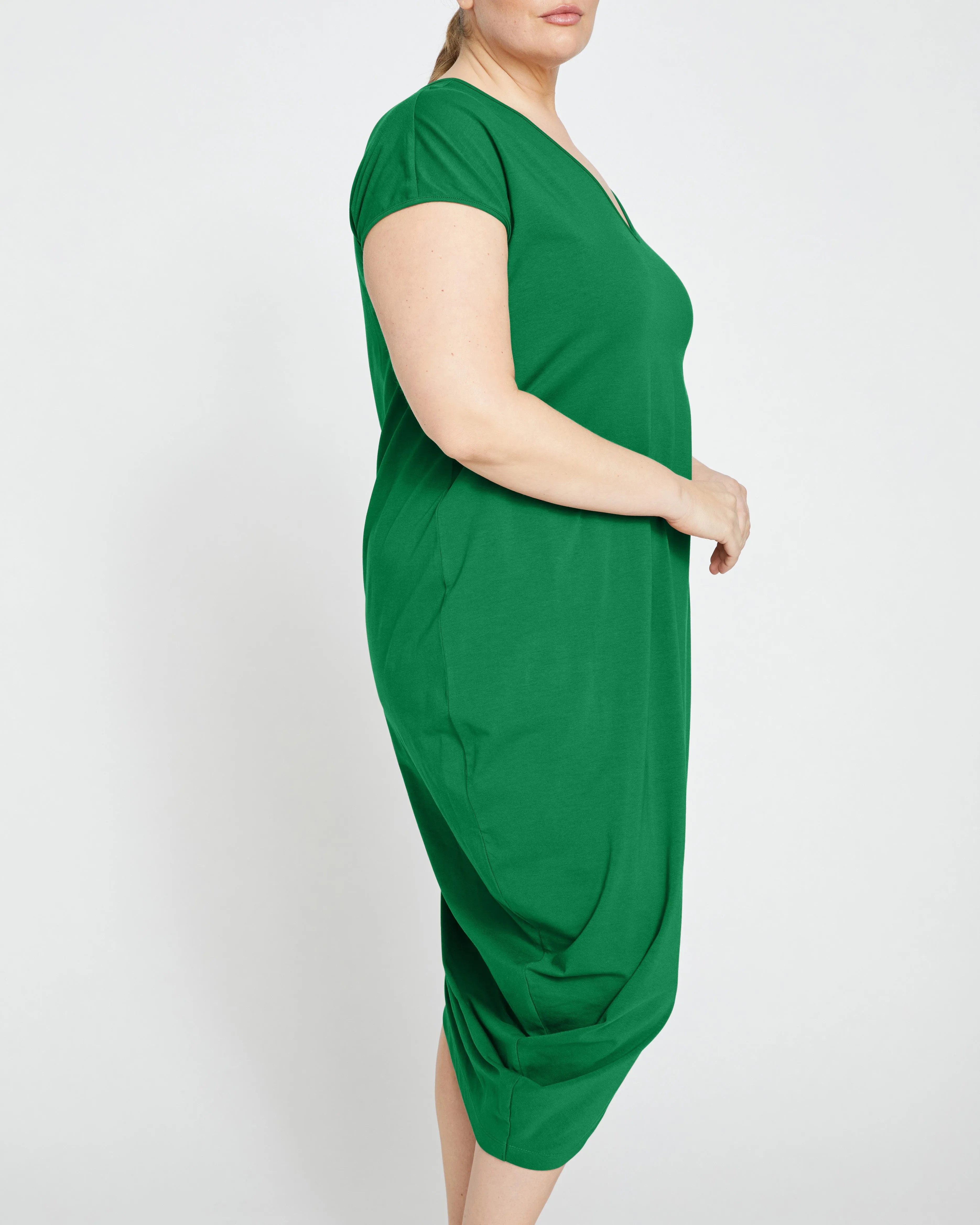 Iconic Geneva V-Neck Dress - Jardin sold by Universal Standard product image thumbnail 2