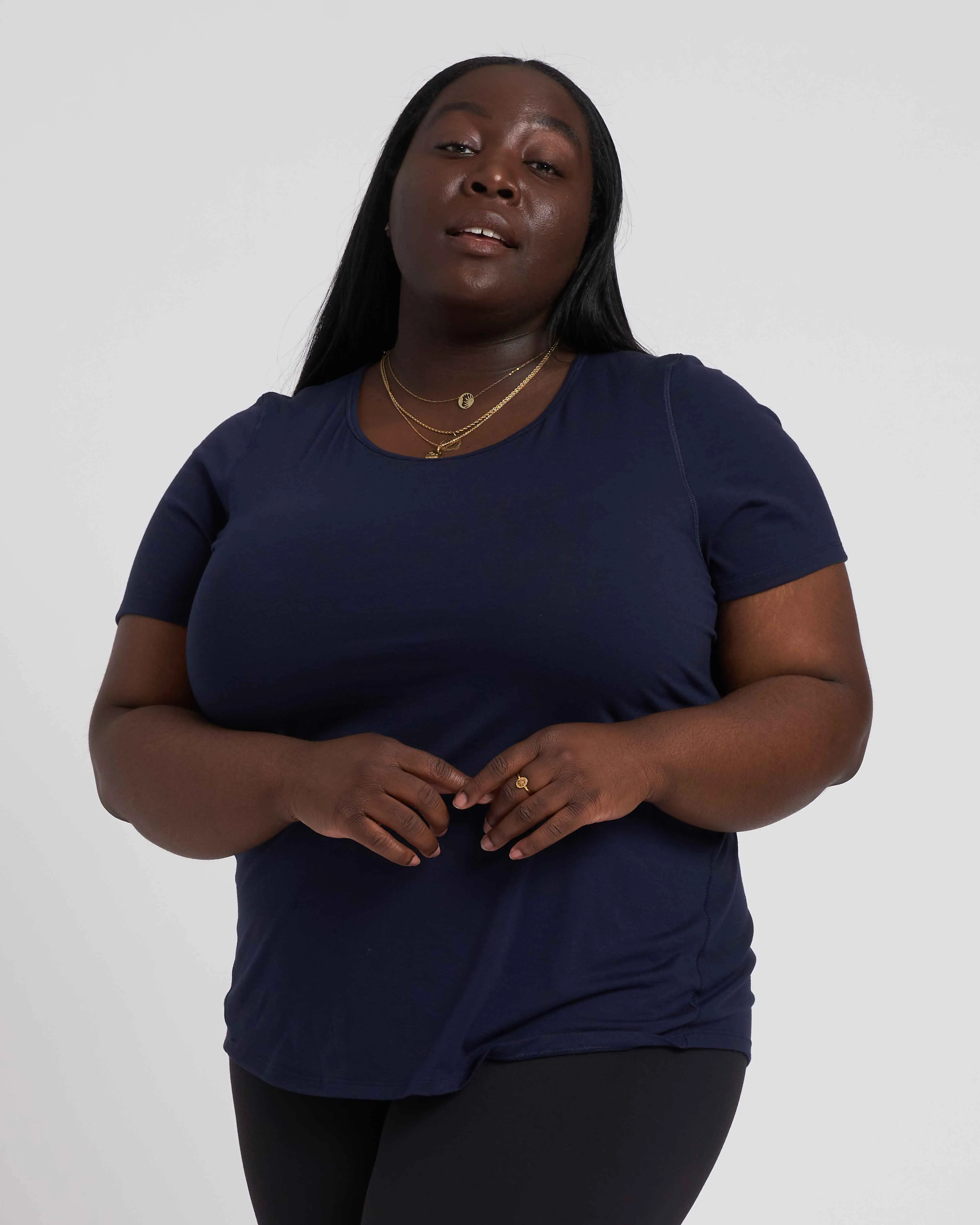 Mia Movement Tee - Navy sold by Universal Standard product image thumbnail 2