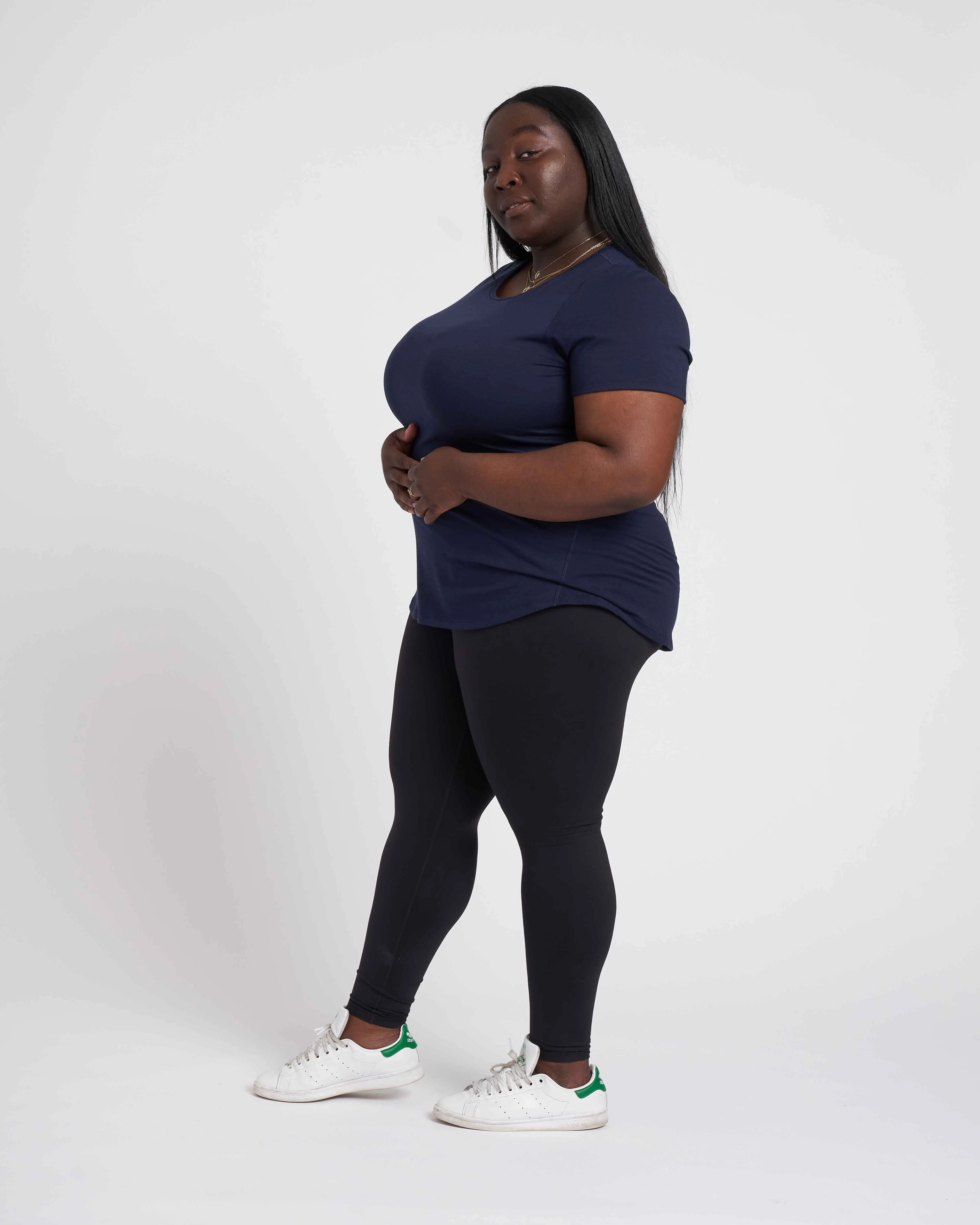 Mia Movement Tee - Navy sold by Universal Standard product image thumbnail 3