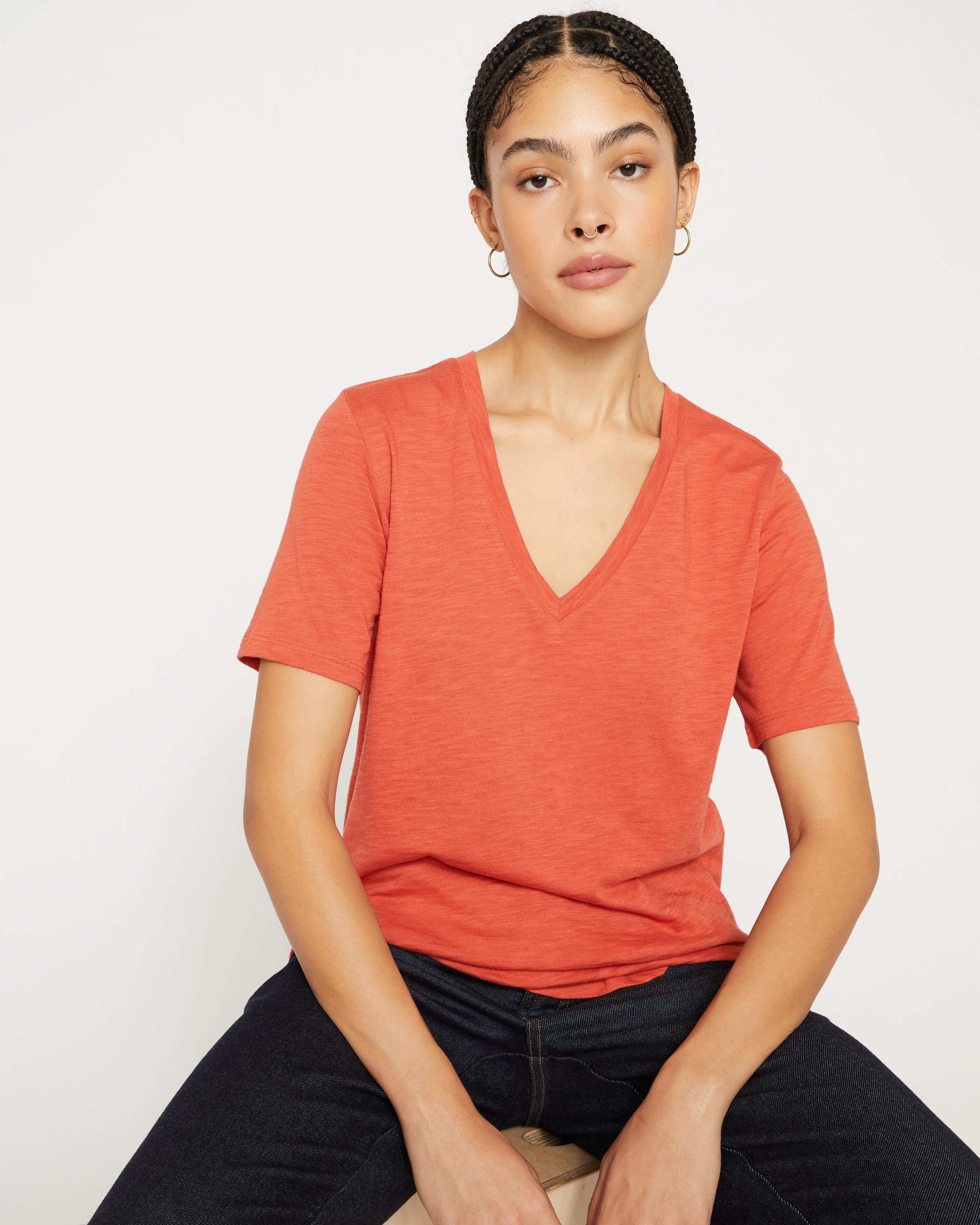 Light-As-Air V Rex - Aperol sold by Universal Standard product image thumbnail 2