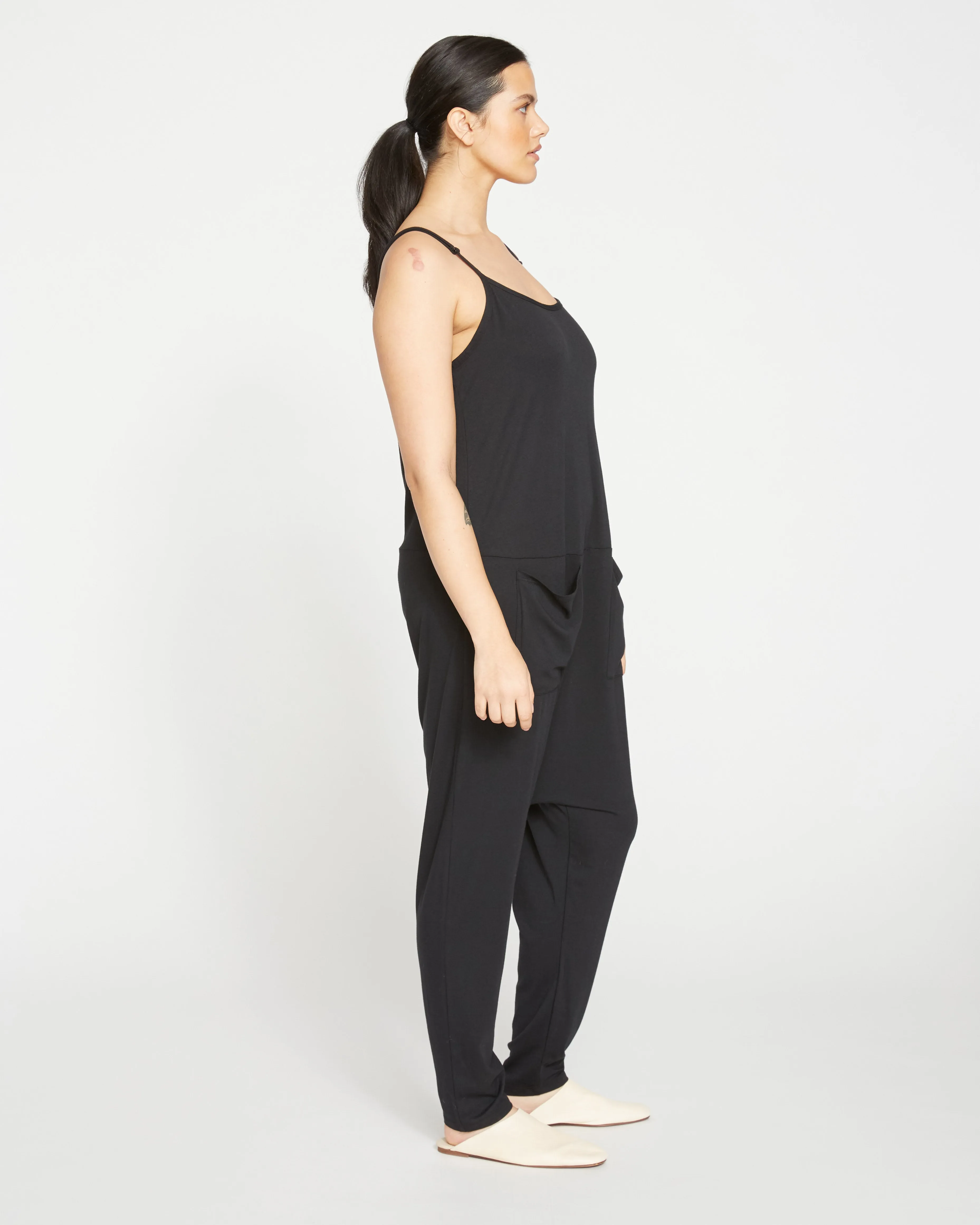 Jackson Sleeveless Jumpsuit - Black sold by Universal Standard product image thumbnail 4