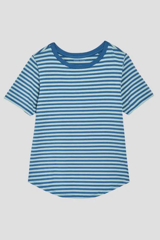 Tee Rex - Mist/Teal Stripe sold by Universal Standard product image thumbnail 2