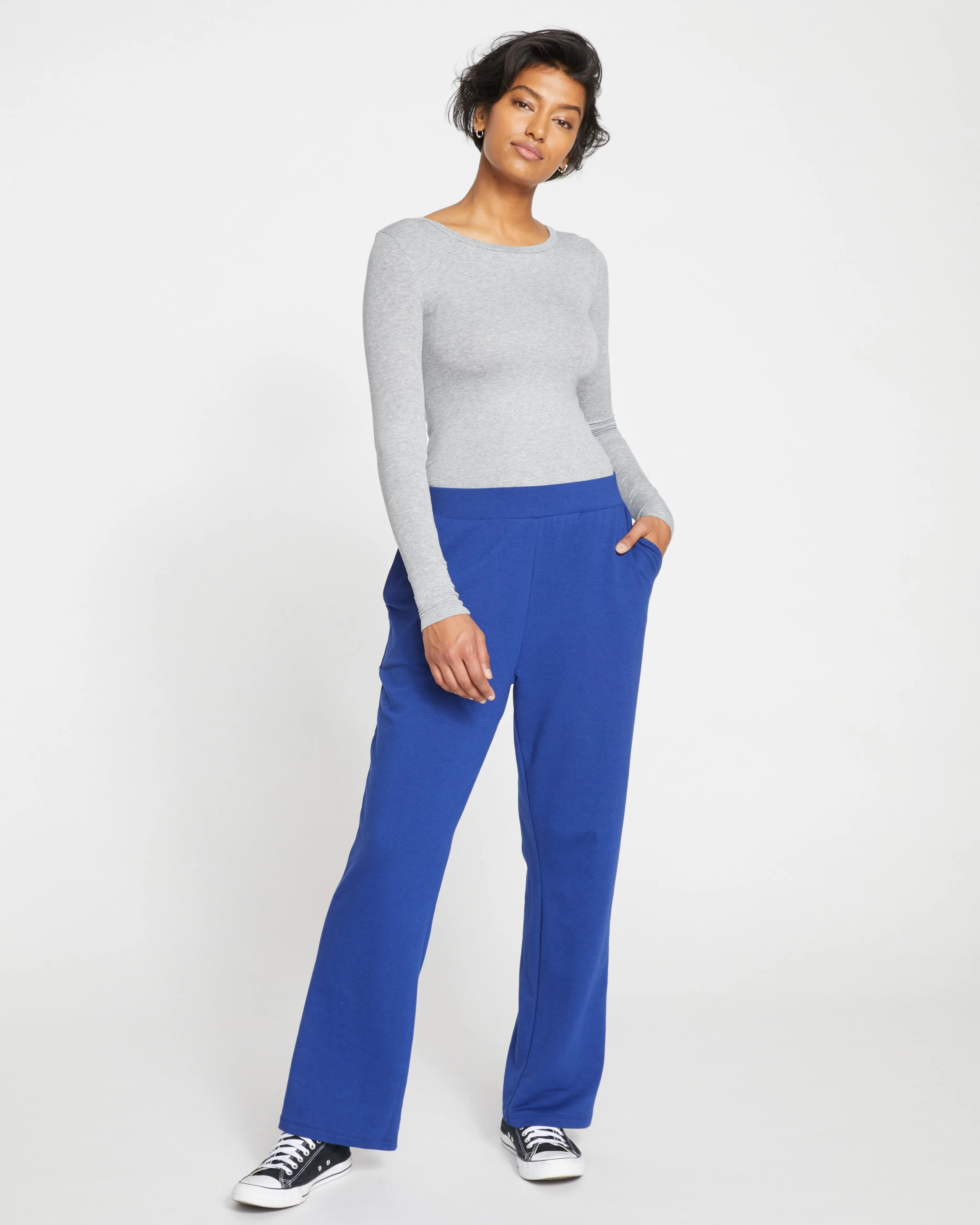 Super Soft Terry Flares - Lapis sold by Universal Standard product image thumbnail 2