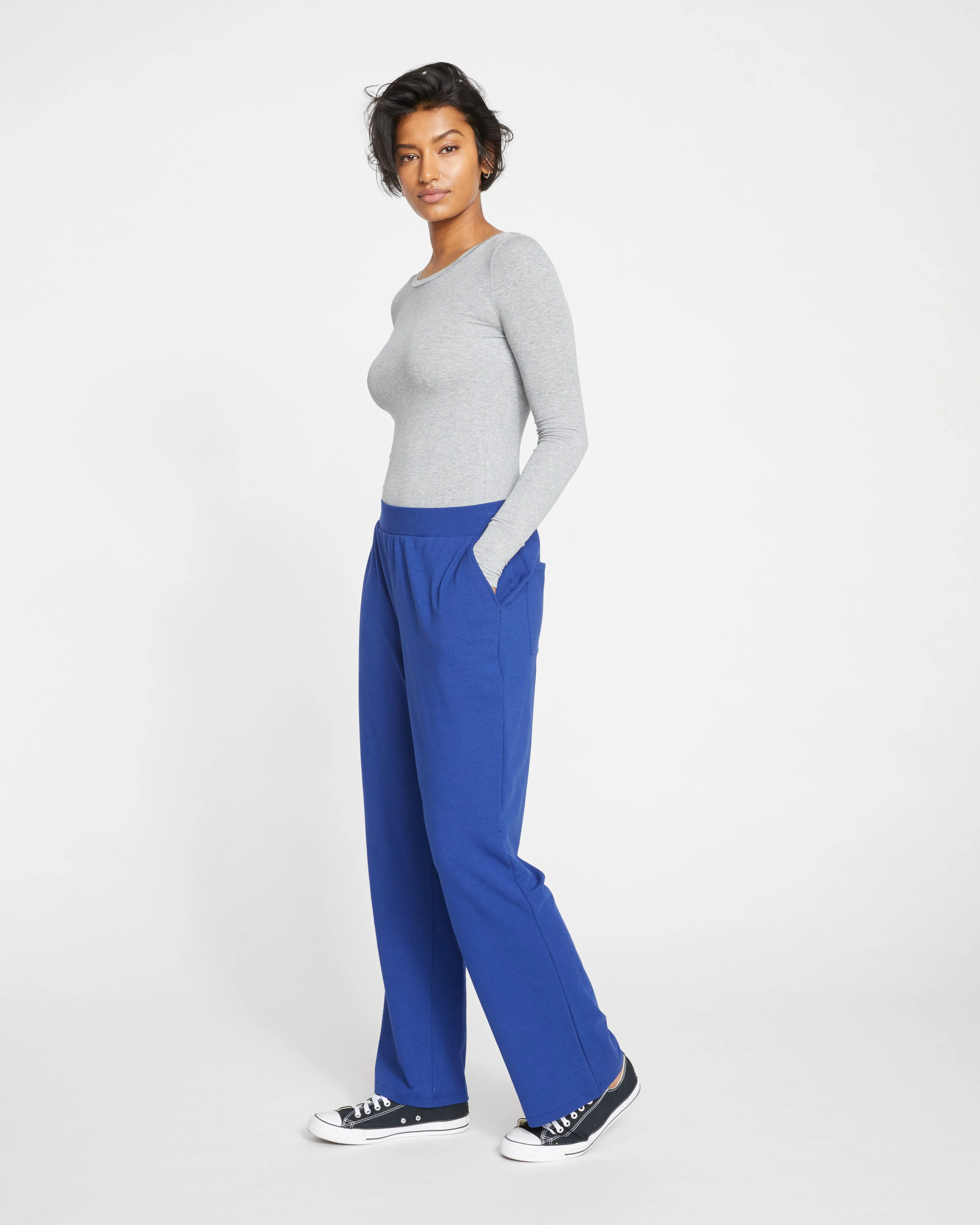 Super Soft Terry Flares - Lapis sold by Universal Standard product image thumbnail 3