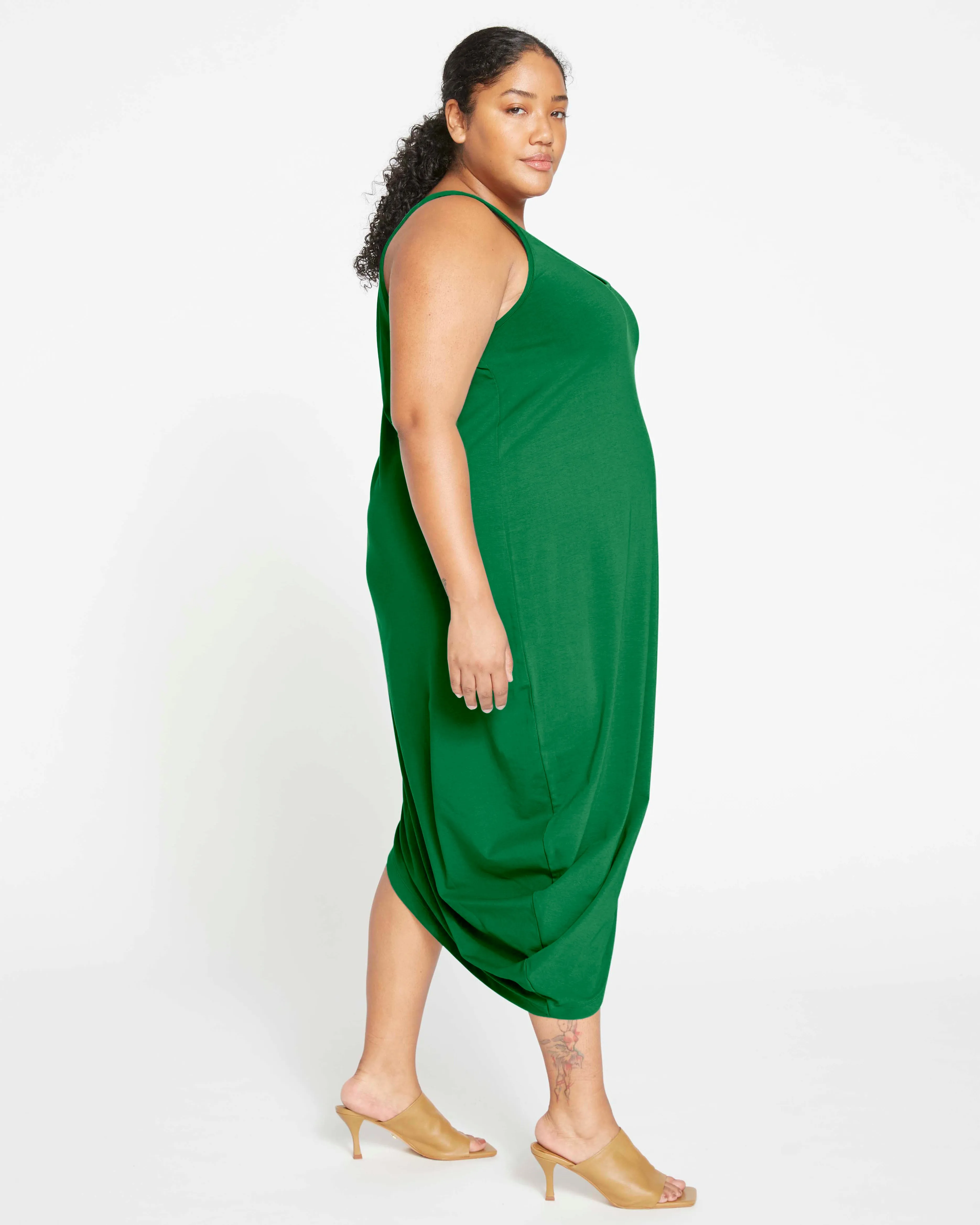 Iconic Geneva Tank Dress - Jardin sold by Universal Standard product image thumbnail 3