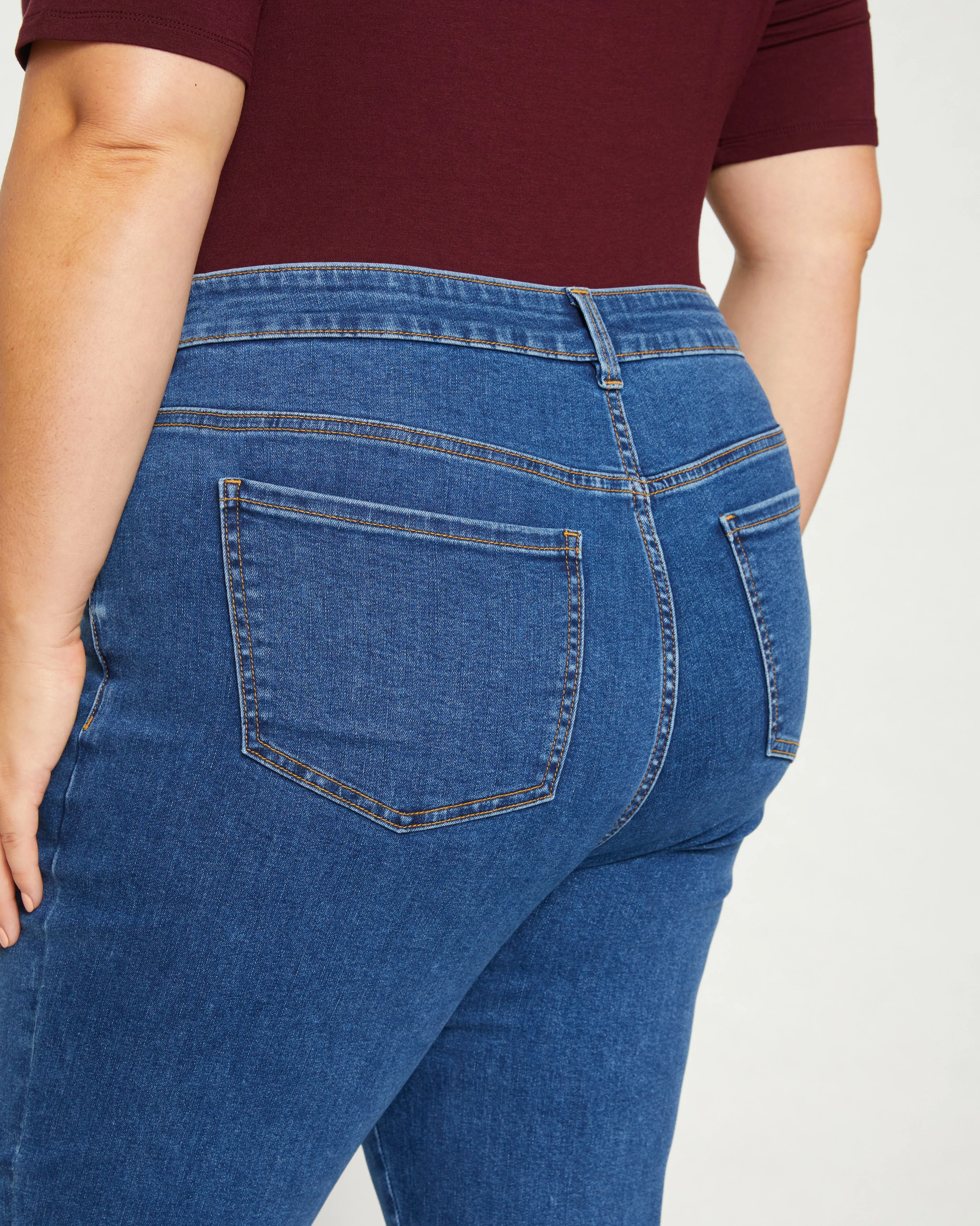 Seine High Rise Skinny Jeans 27 Inch - Odeon Blue sold by Universal Standard product image thumbnail 2