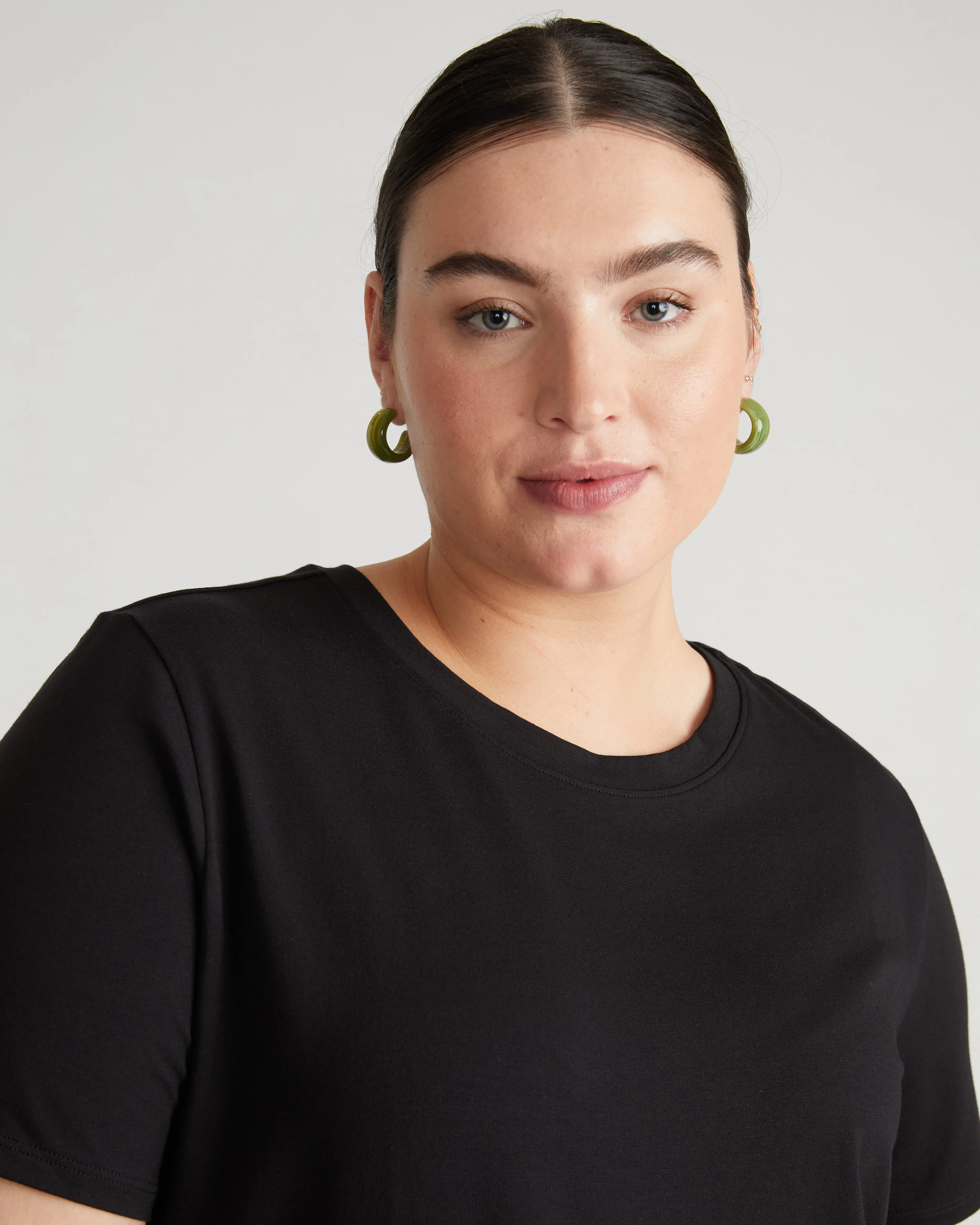 Eco Tee Rex - Black sold by Universal Standard product image thumbnail 2