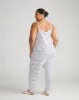 UltimateS Jackson Sleeveless Jumpsuit - Navy/White sold by Universal Standard