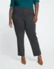 Long Cigarette Ponte Pants - Graphite sold by Universal Standard