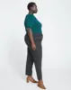 Long Cigarette Ponte Pants - Graphite sold by Universal Standard