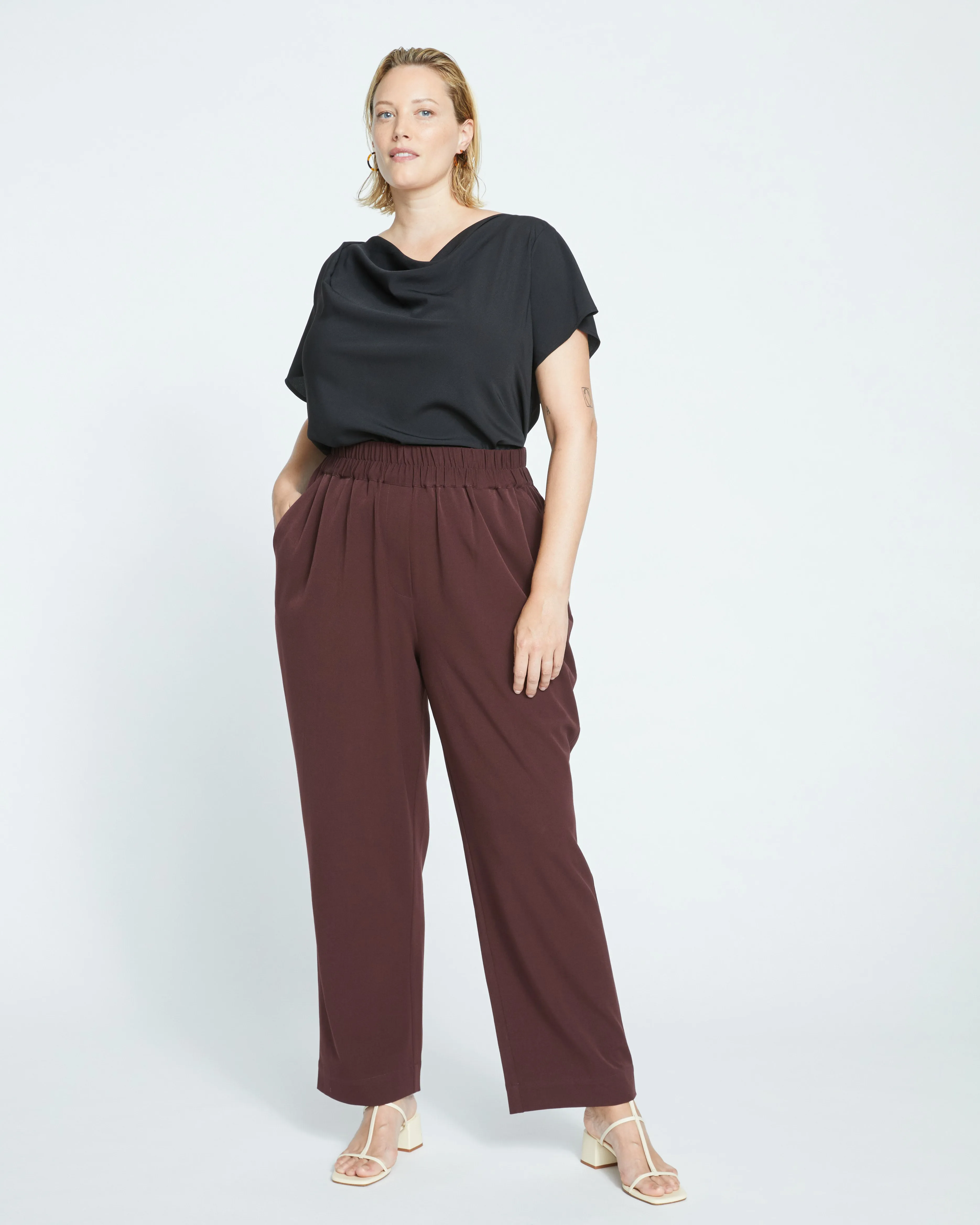All Day Easy Pants - Brulee sold by Universal Standard