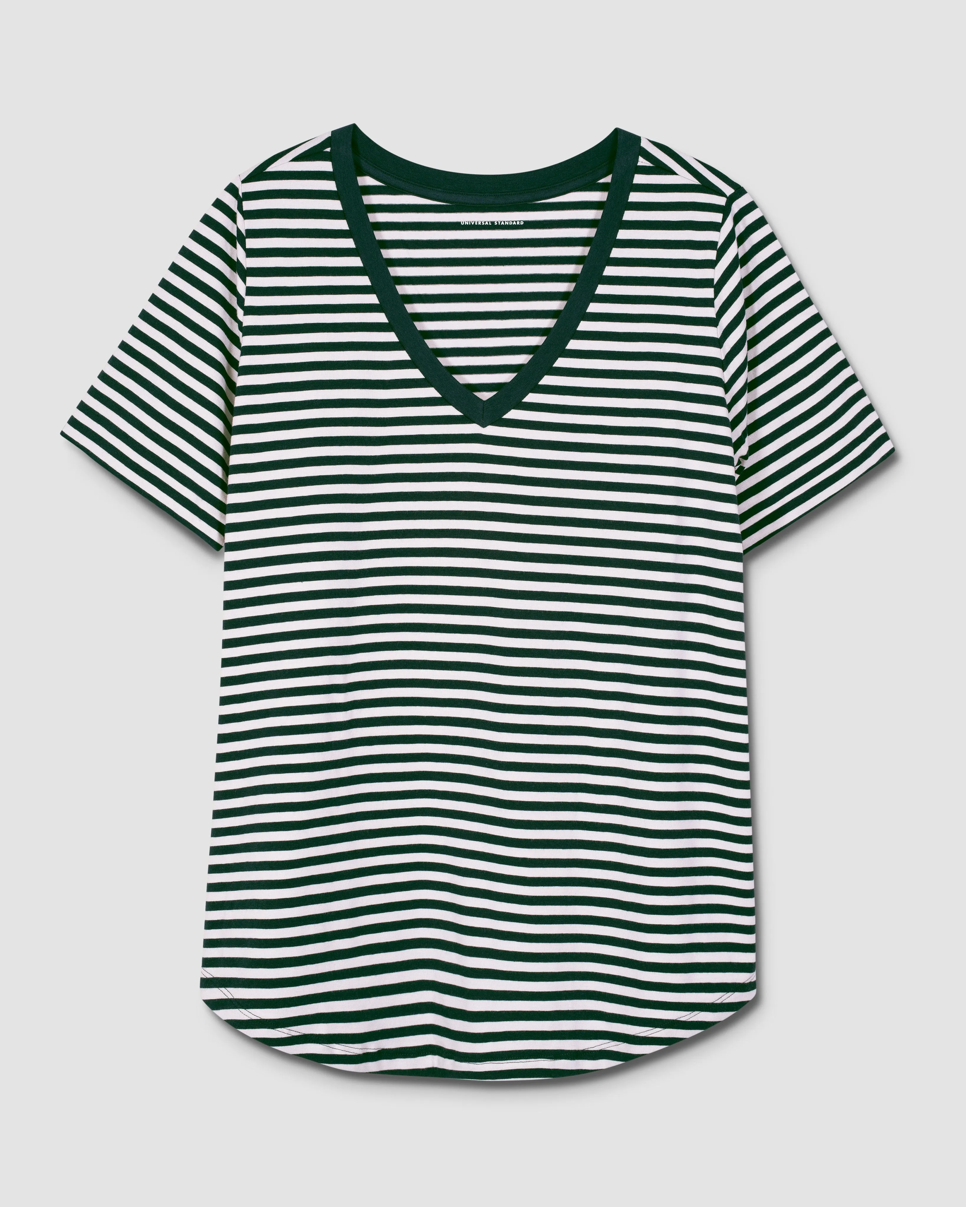 V Rex - Forest Green/Bone Stripe sold by Universal Standard product image thumbnail 3