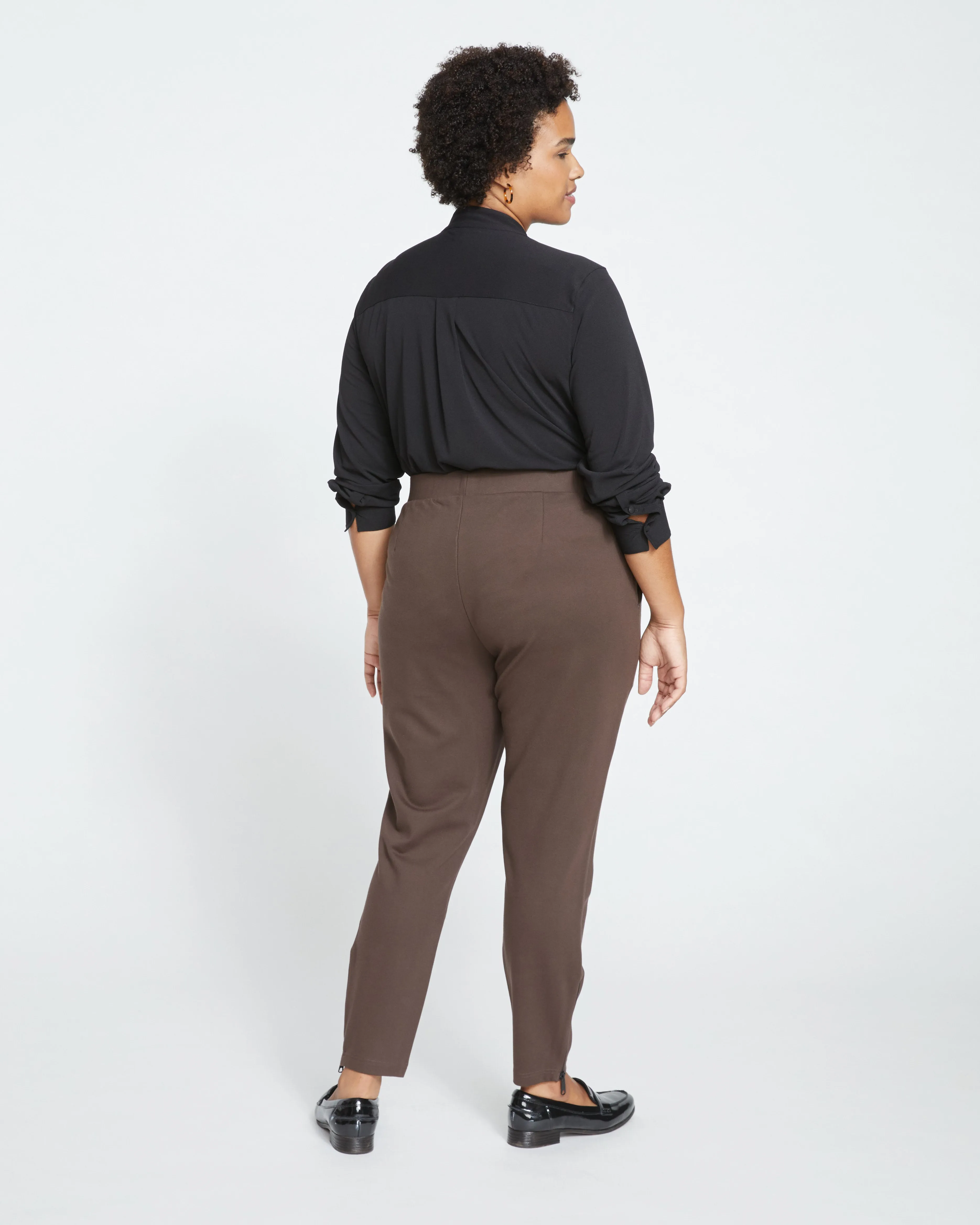 Moro Pocket Signature Ponte Pants - Earth sold by Universal Standard product image thumbnail 5