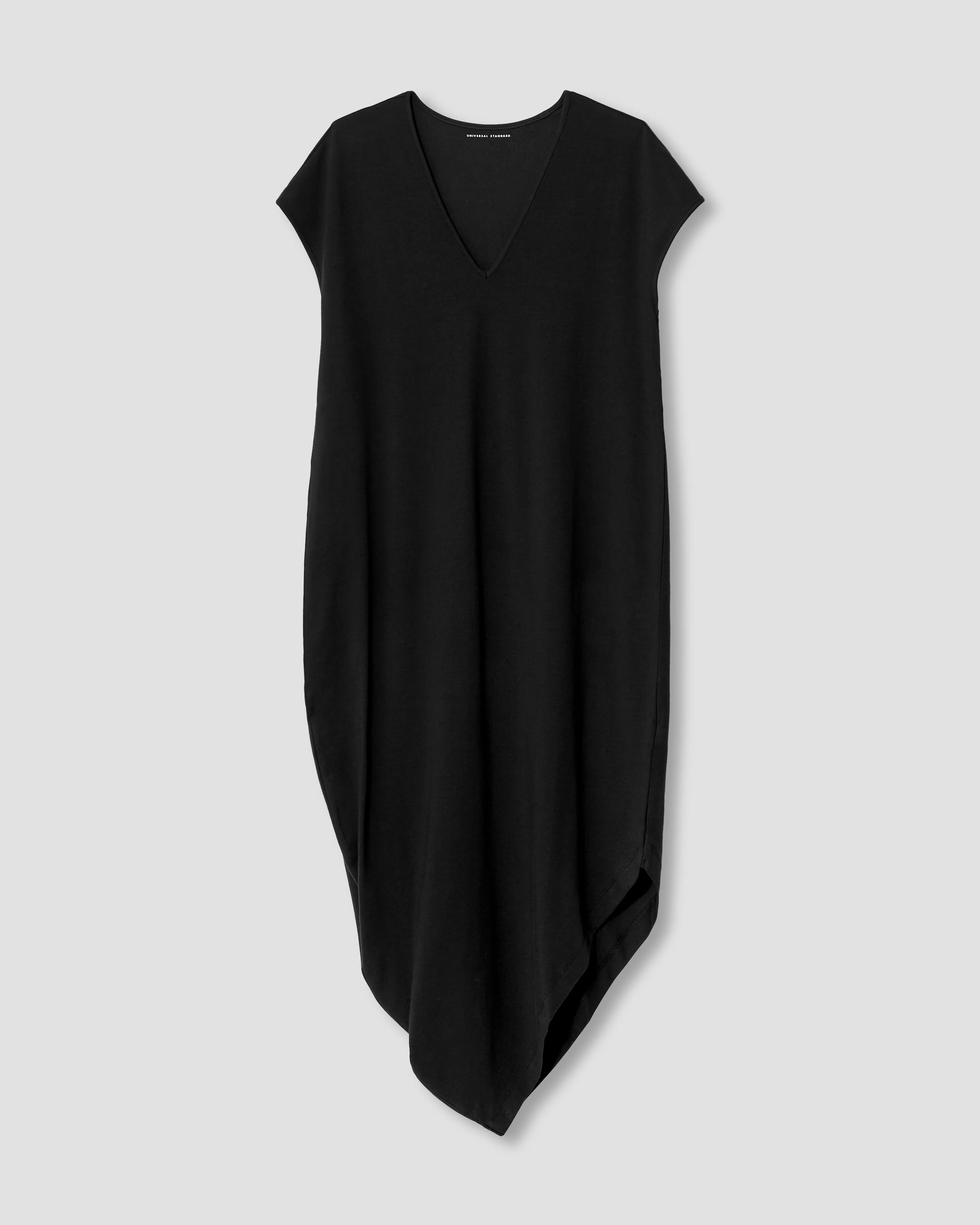 Iconic Geneva V-Neck Dress - Black sold by Universal Standard product image thumbnail 2