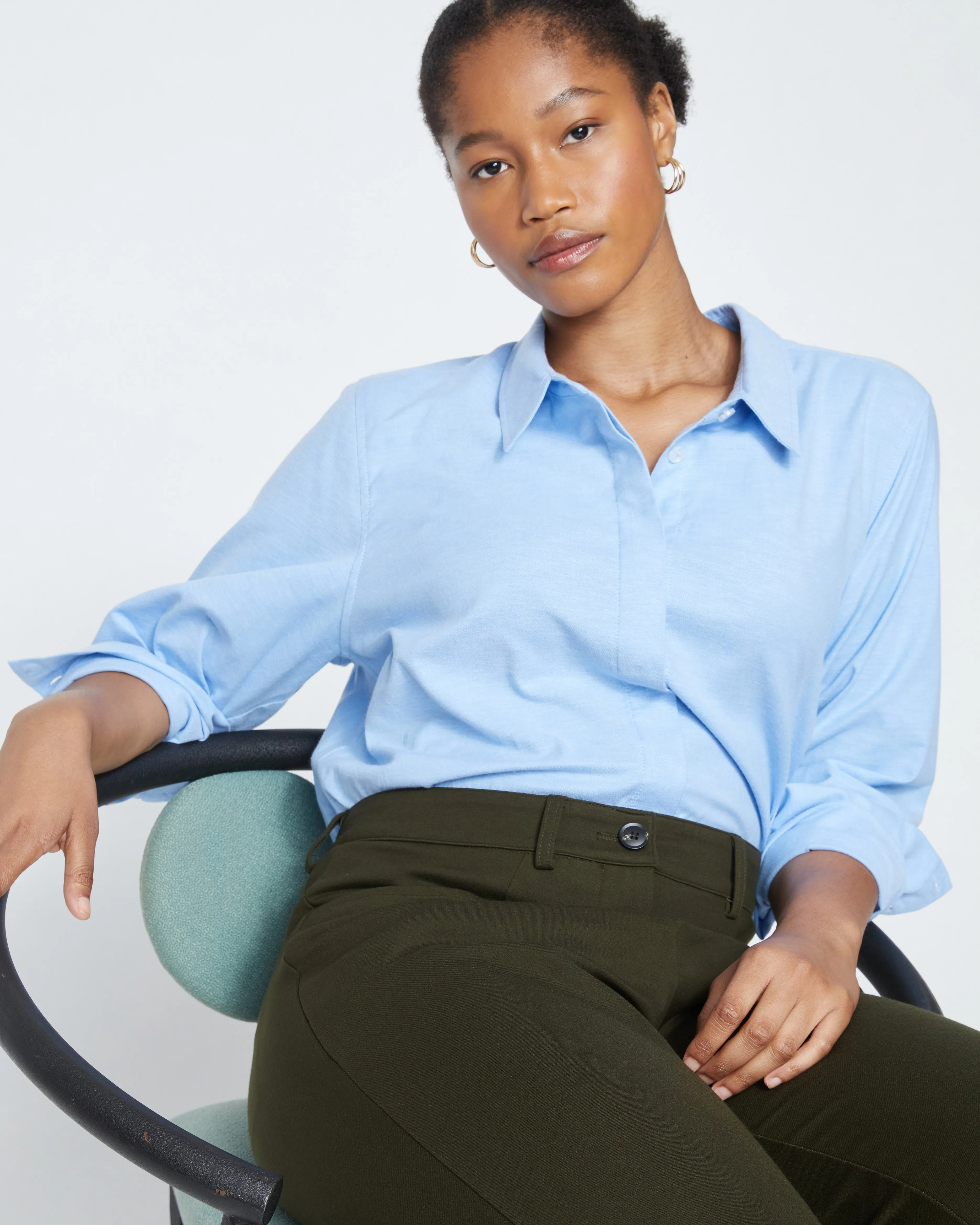 Cigarette Ponte Pants - Evening Forest sold by Universal Standard product image thumbnail 2