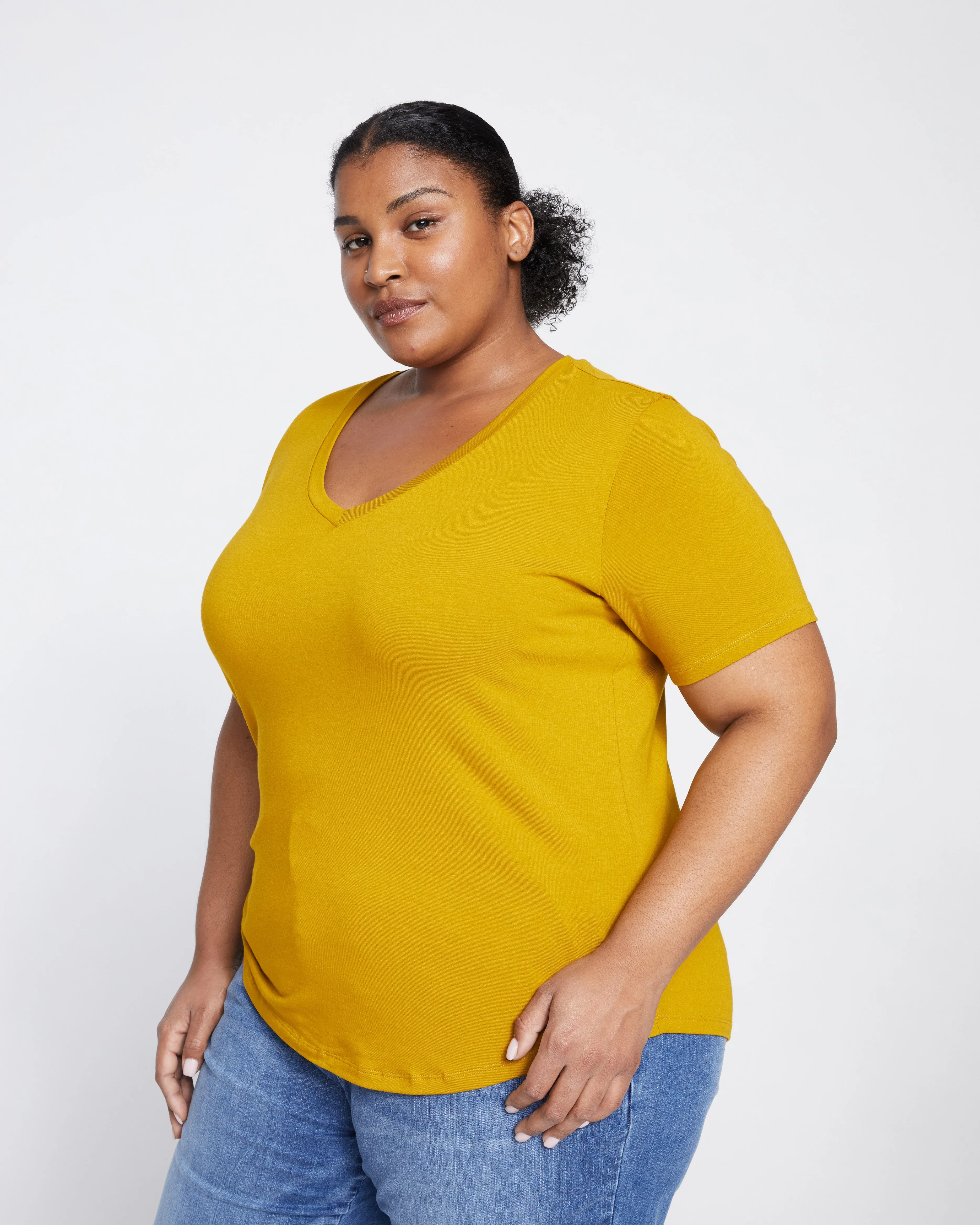 V Rex - Mustard sold by Universal Standard product image thumbnail 3