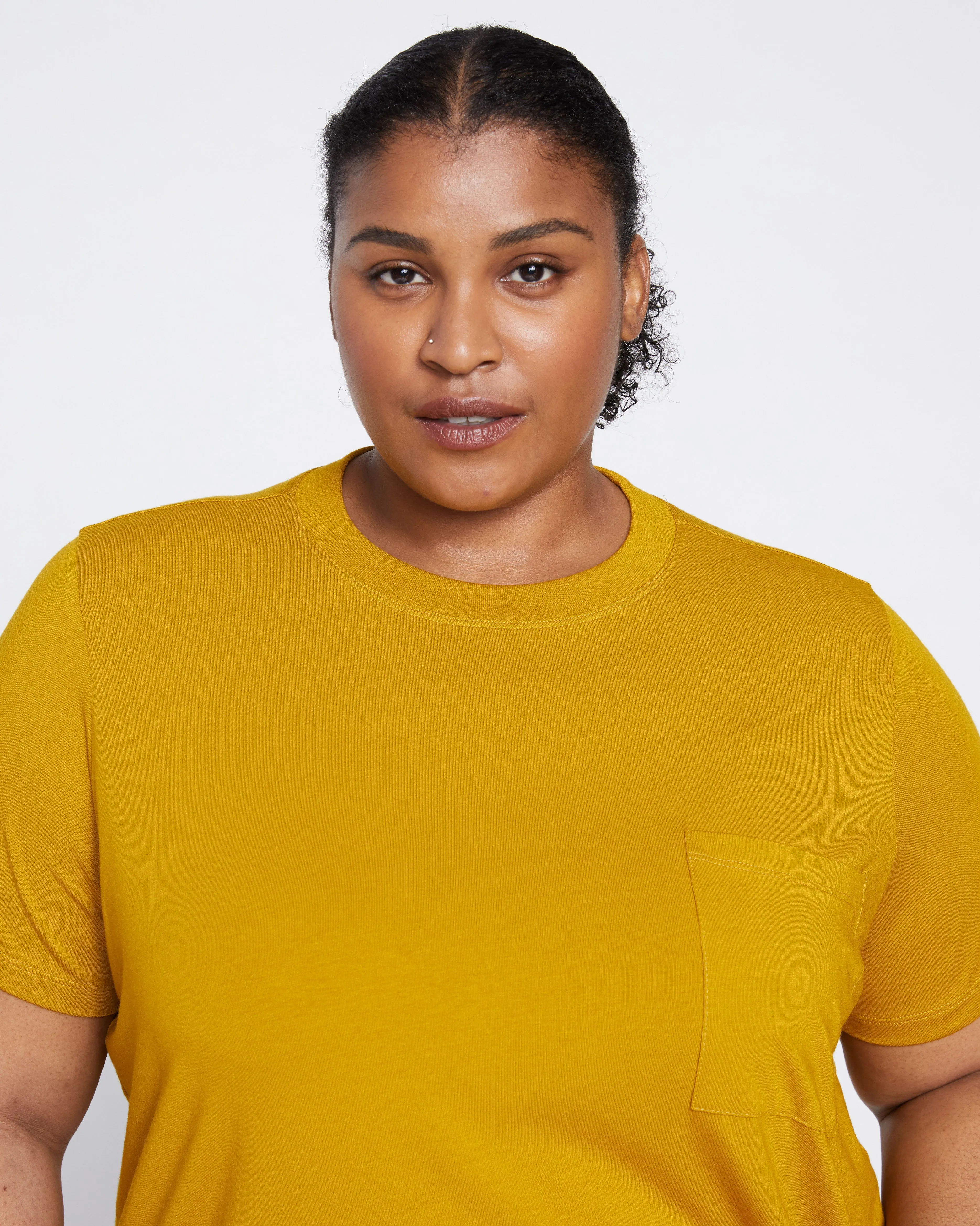 Garcon Tee - Mustard sold by Universal Standard product image thumbnail 2