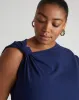 Shoulder Knot Dress - Cenote sold by Universal Standard