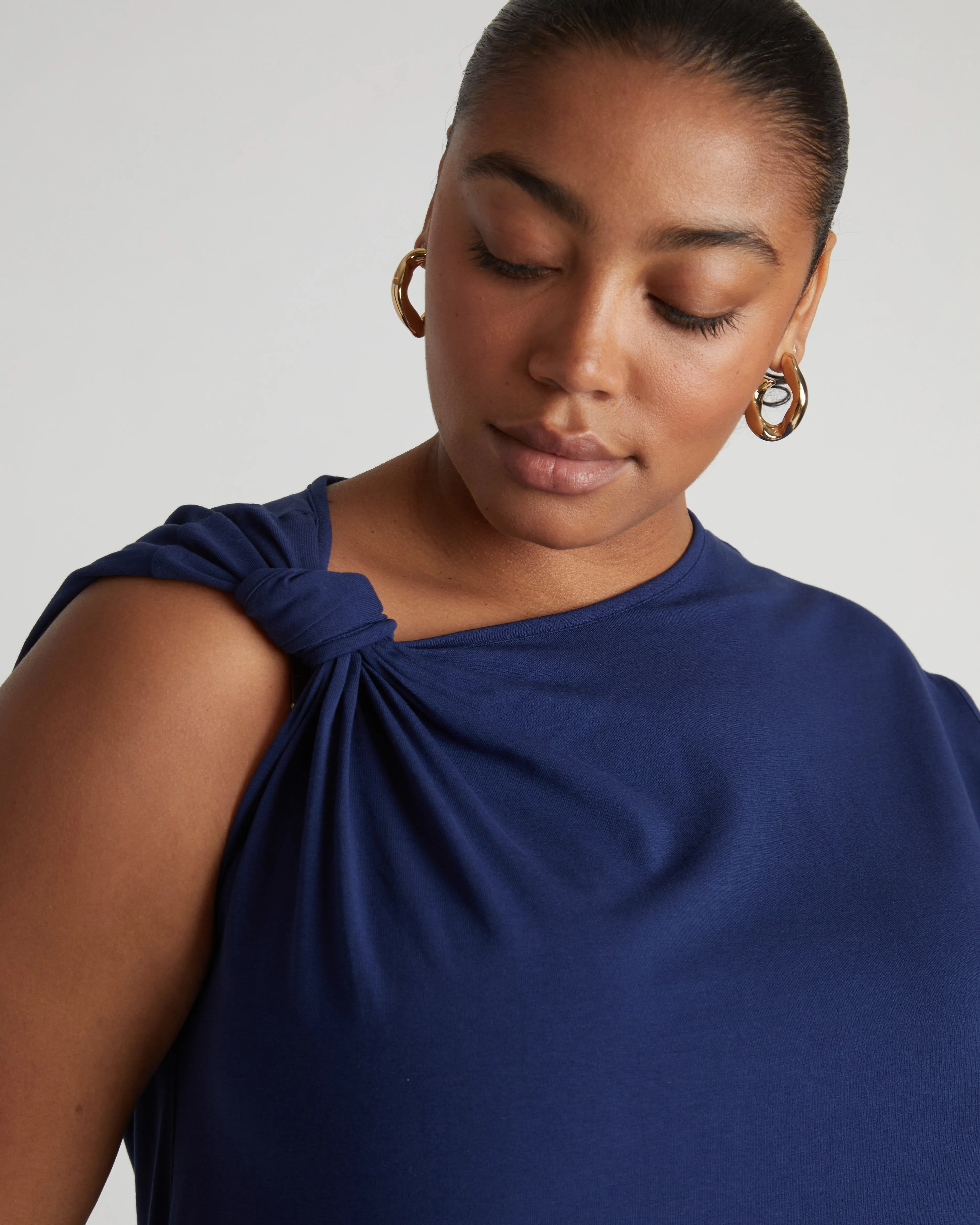 Shoulder Knot Dress - Cenote sold by Universal Standard product image thumbnail 5