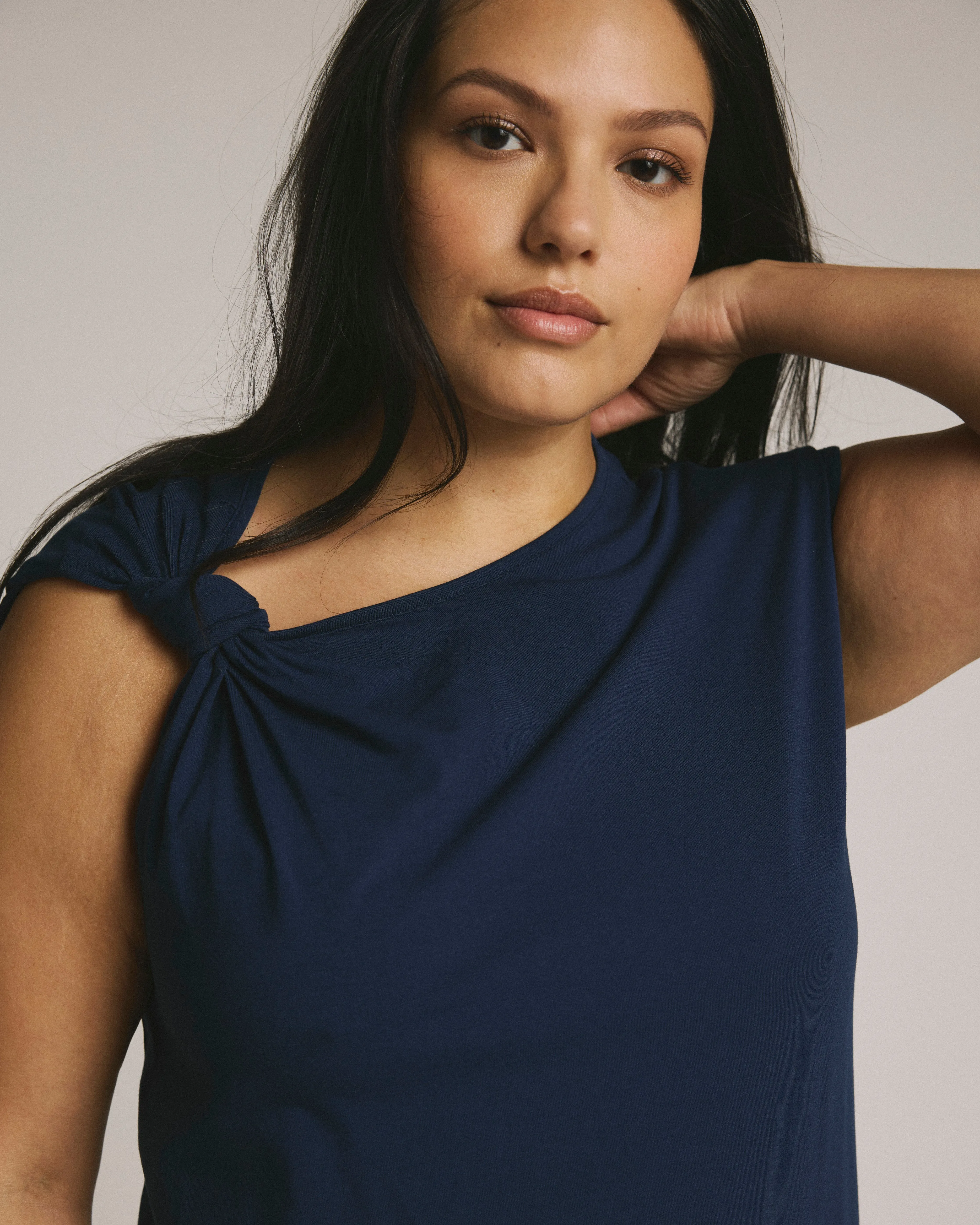 Shoulder Knot Dress - Cenote sold by Universal Standard product image thumbnail 3