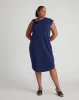Shoulder Knot Dress - Cenote sold by Universal Standard