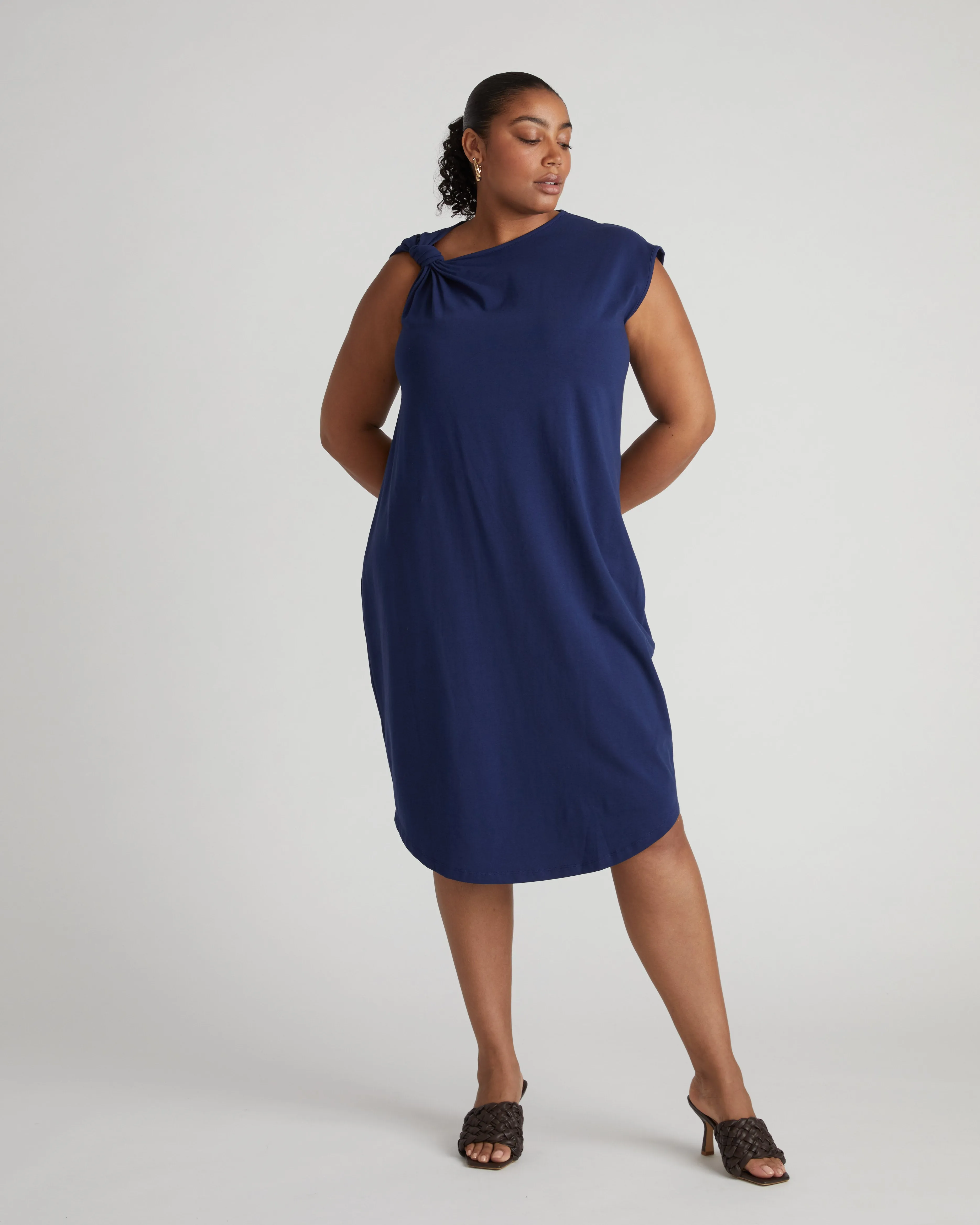 Shoulder Knot Dress - Cenote sold by Universal Standard product image thumbnail 4