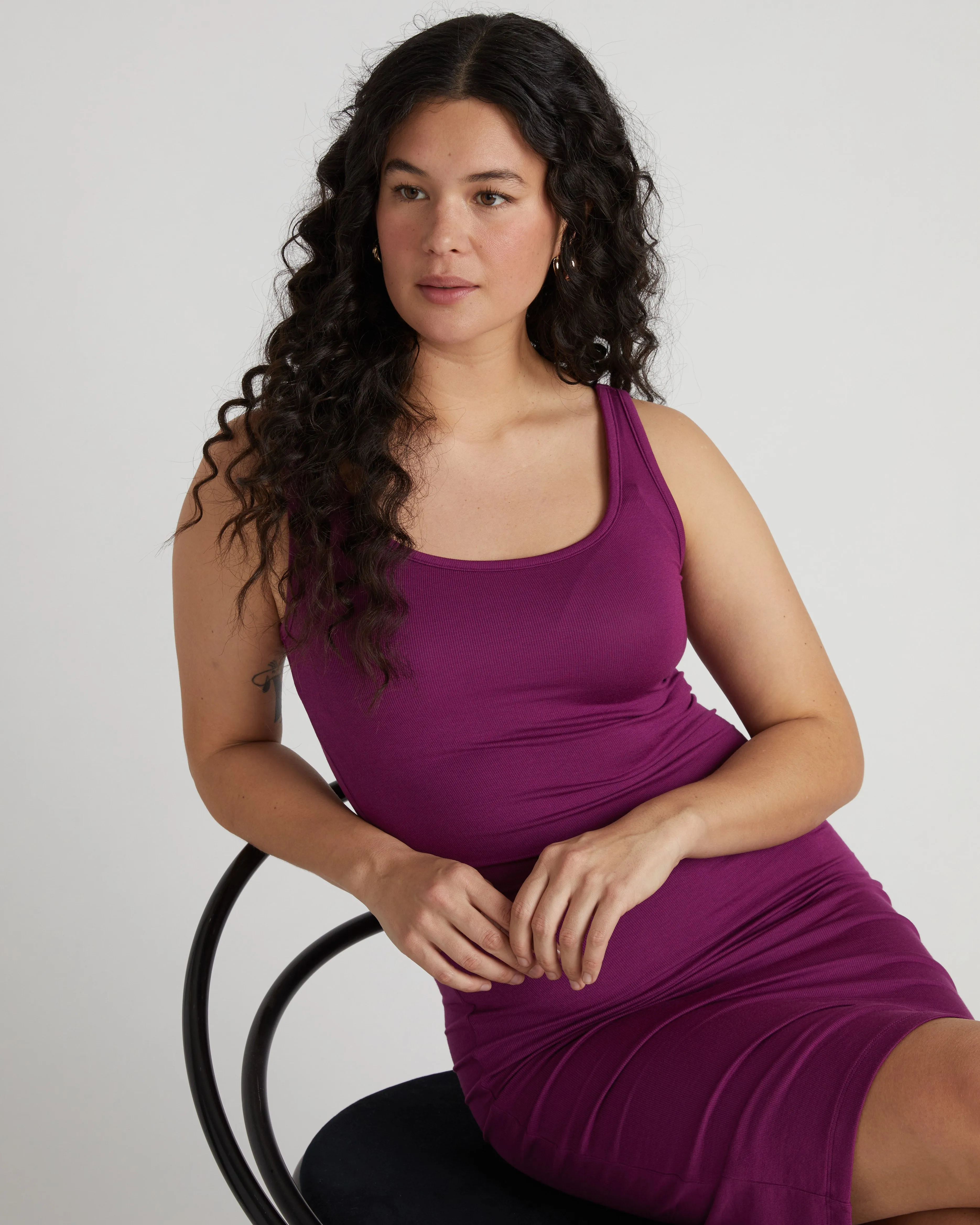 Foundation Tank Dress - Goji Berry sold by Universal Standard product image thumbnail 5