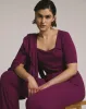 Foundation Mola Pant - Goji Berry sold by Universal Standard