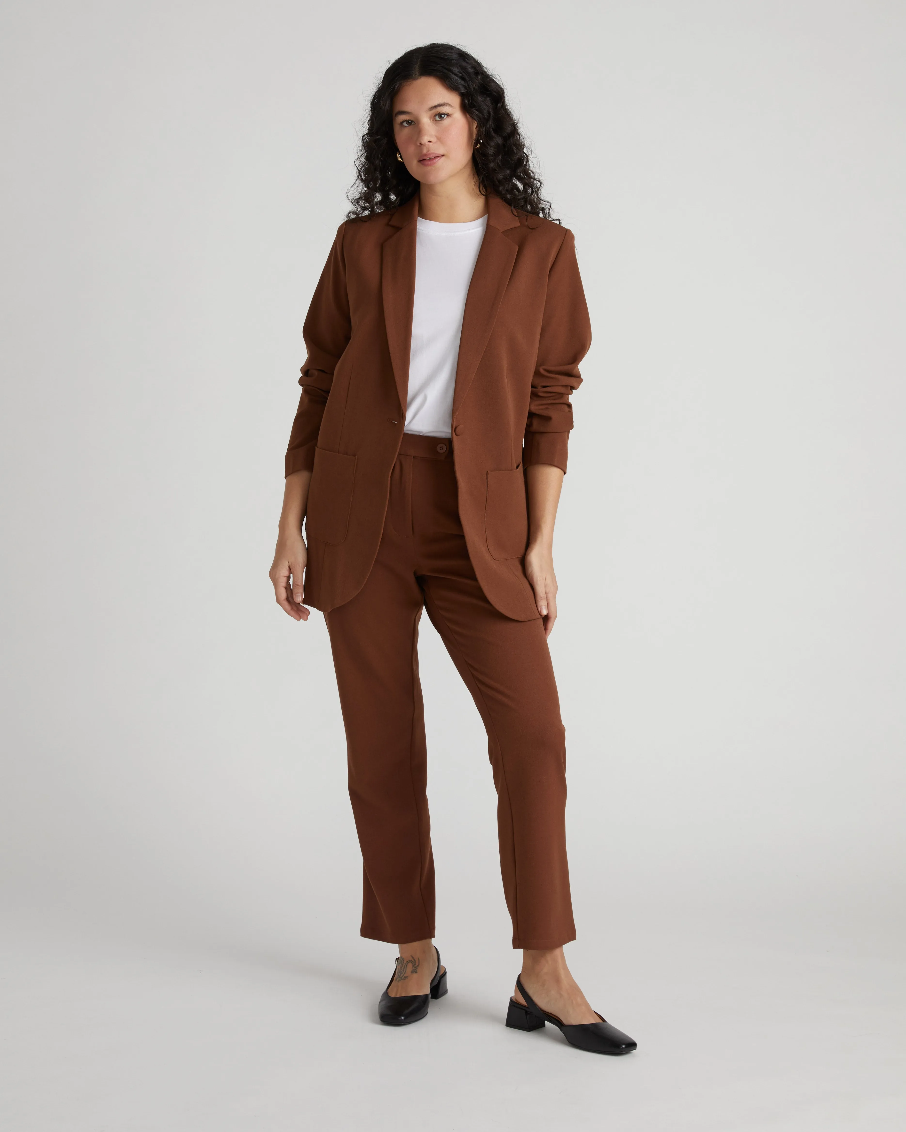 All Day Cigarette Pants - Pony sold by Universal Standard