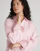 Henning x US Madison Shirt - Pink/White Stripe sold by Universal Standard